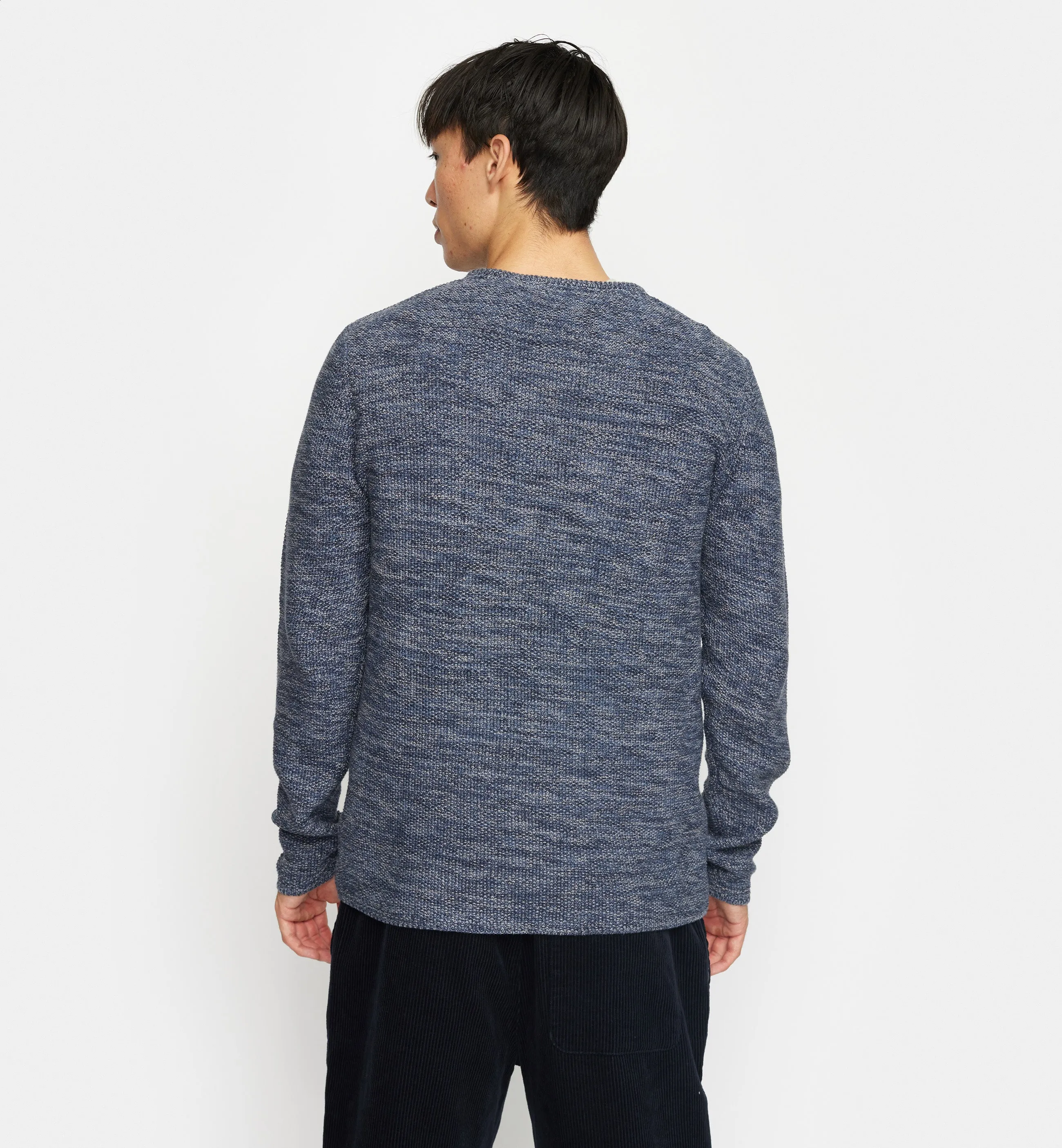 Knit Sweater / 6009 - Dustblue sold by Revolution product image thumbnail 3