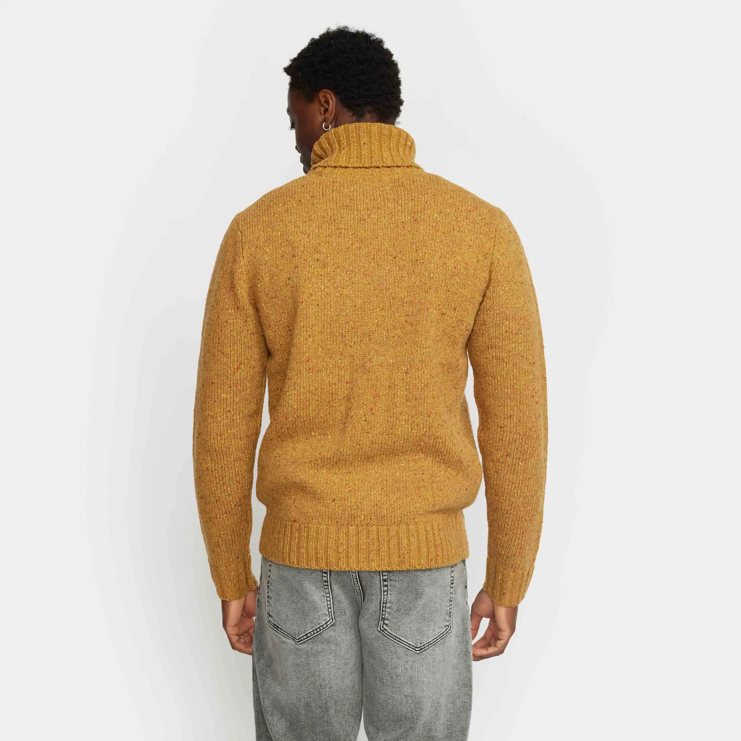 High-neck Sweather / 6568 - Yellow sold by Revolution product image thumbnail 3