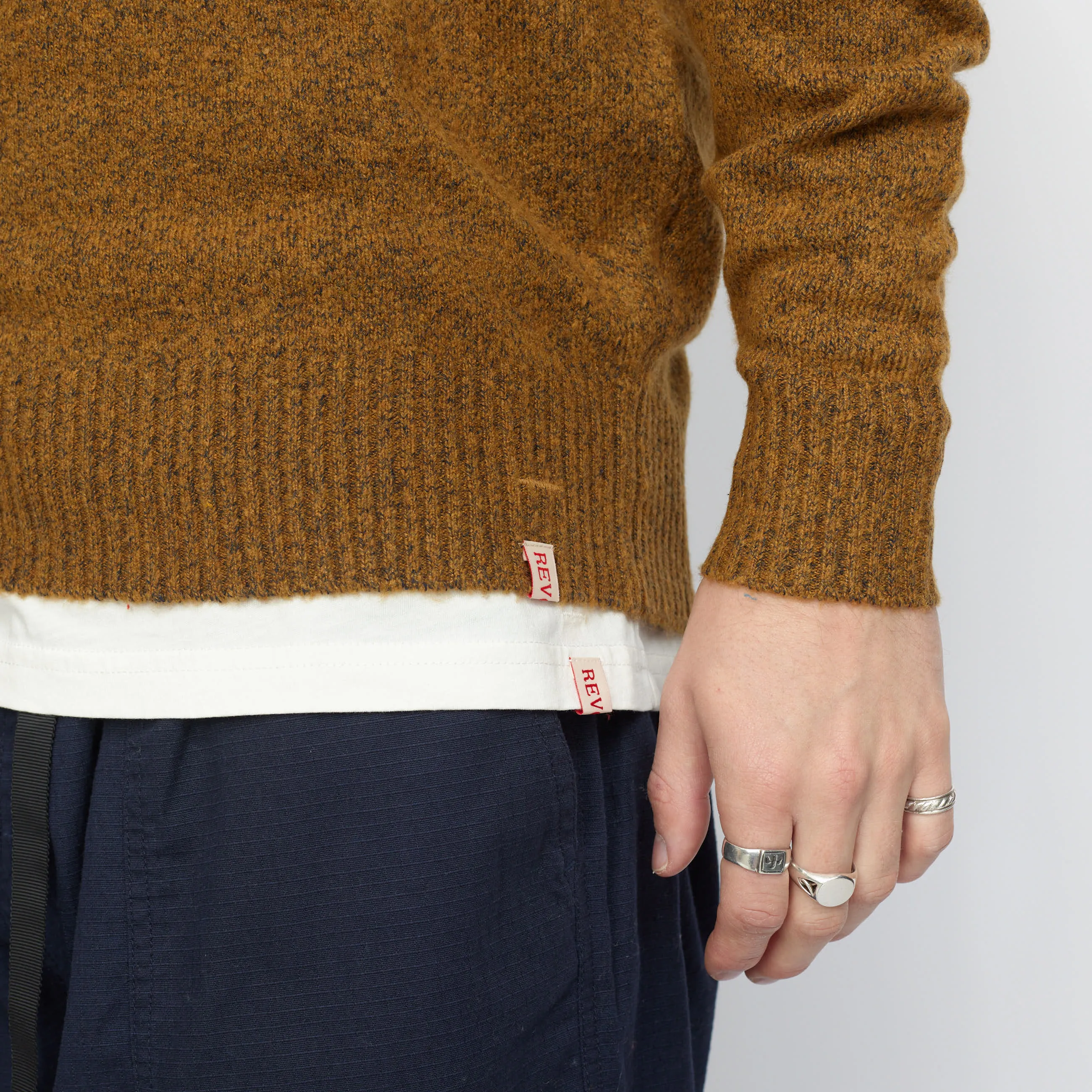 Knit Sweater / 6537 - Yellow sold by Revolution product image thumbnail 4