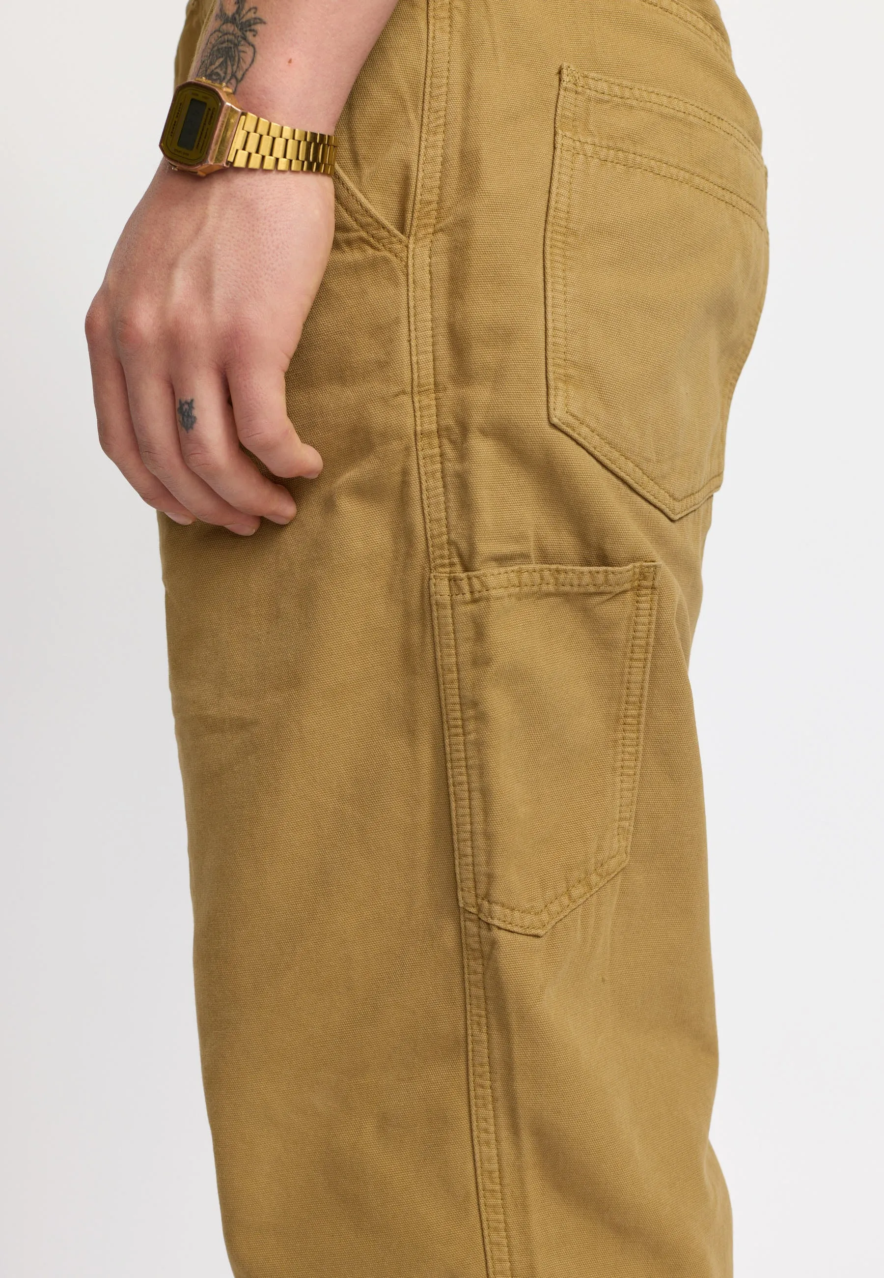 Wide Worker Trousers / 5889 - Darkkhaki sold by Revolution product image thumbnail 5