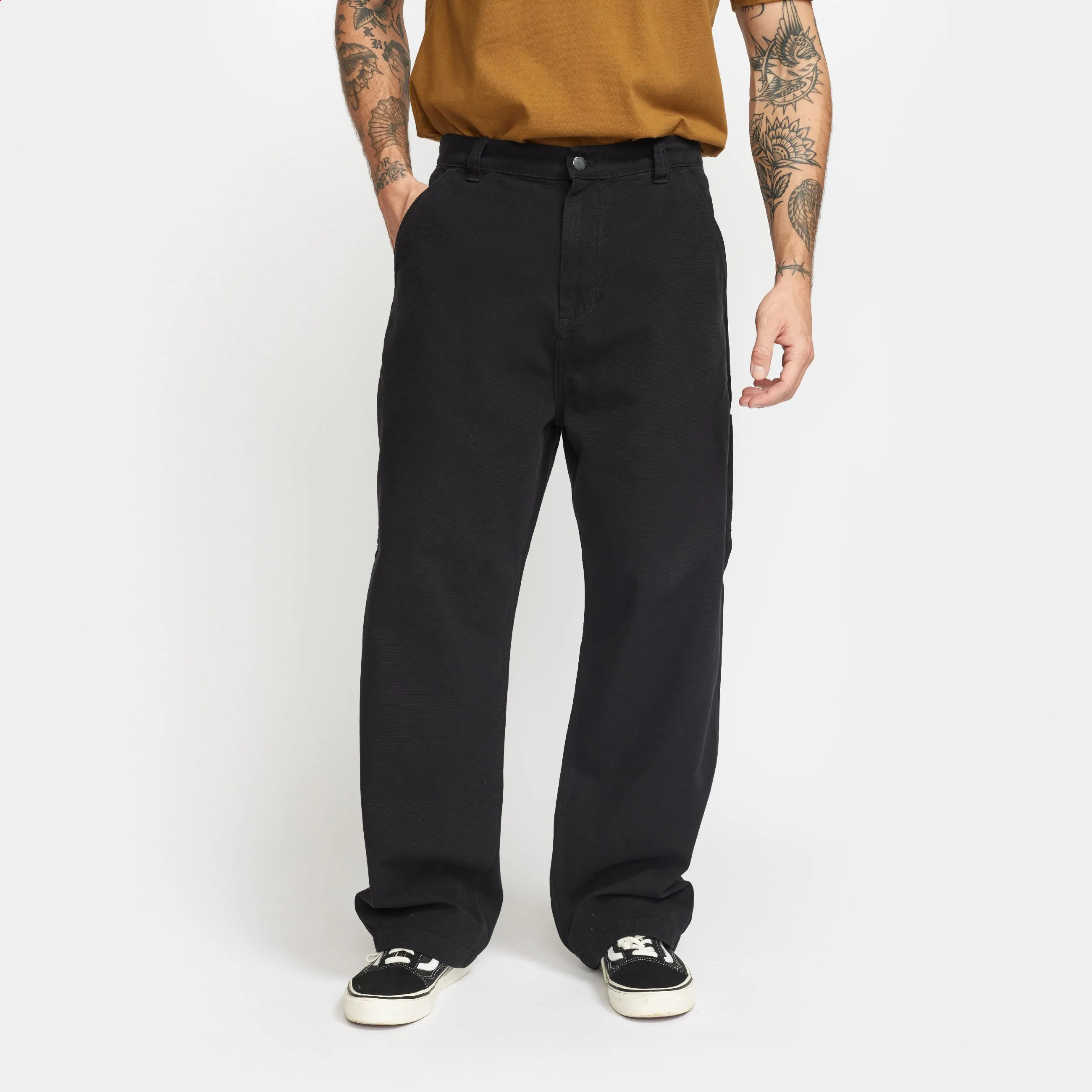 Wide Worker Trousers / 5889 - Black sold by Revolution