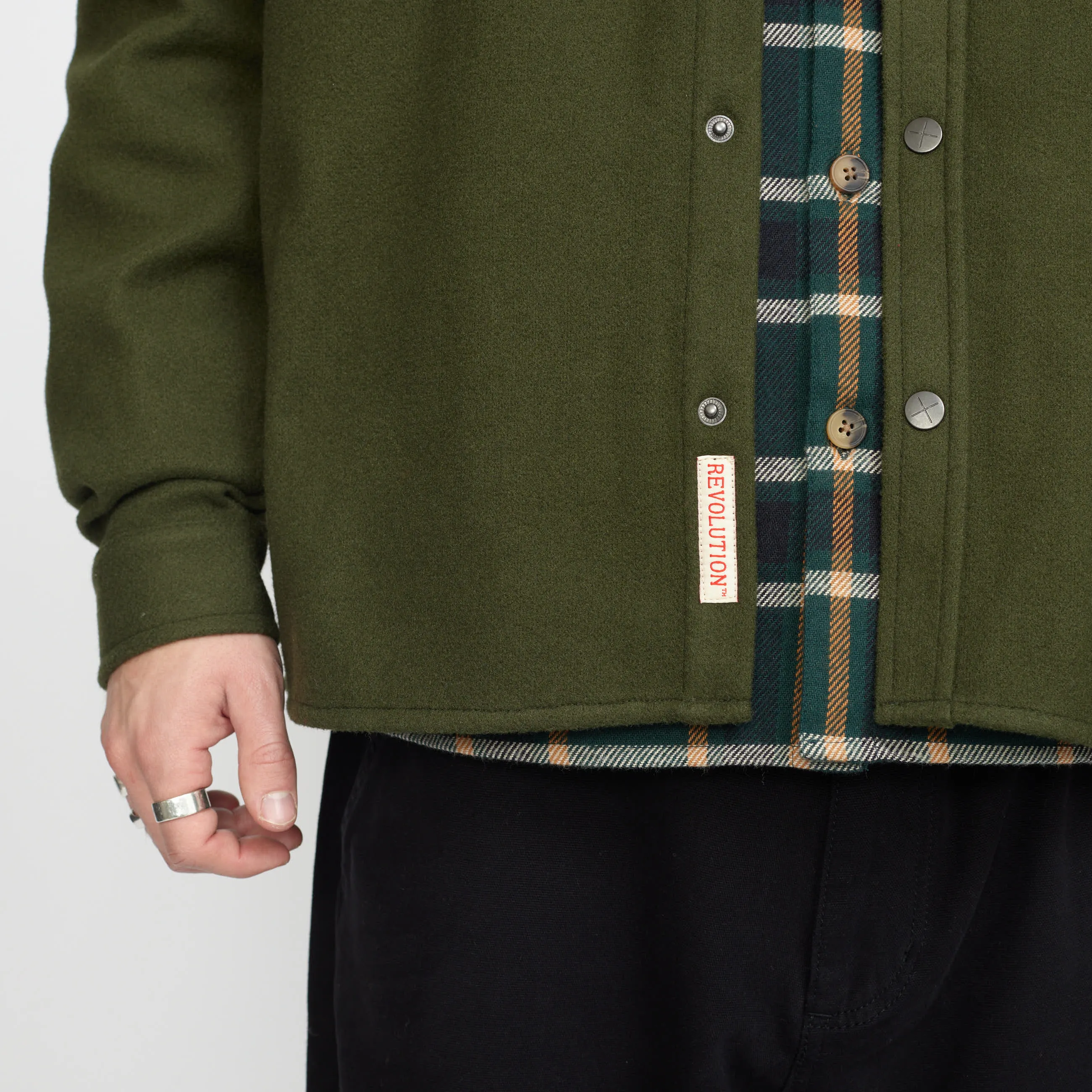 Worker Overshirt / 3136 - Army sold by Revolution product image thumbnail 4