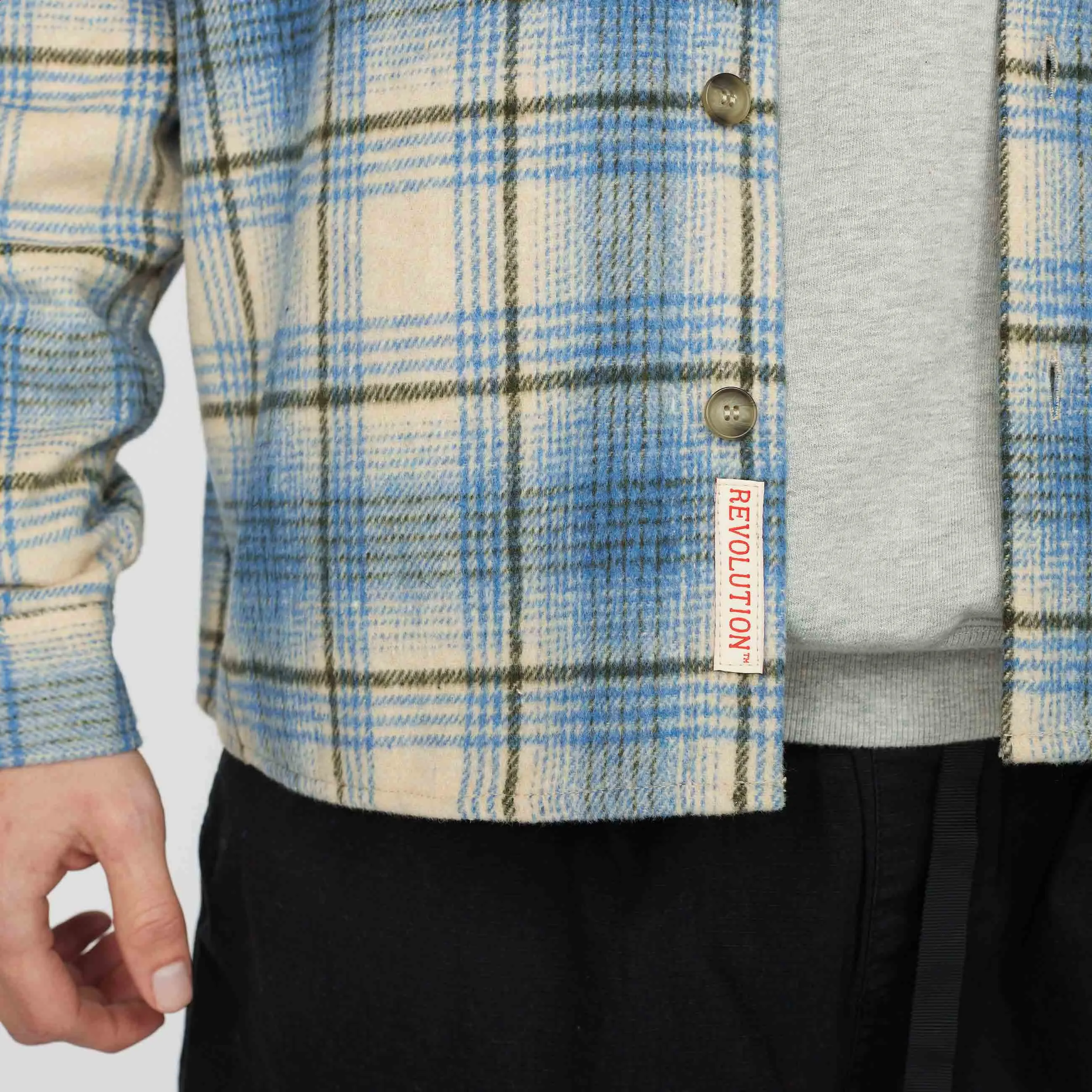 Utility Overshirt / 3141 - Blue sold by Revolution product image thumbnail 4