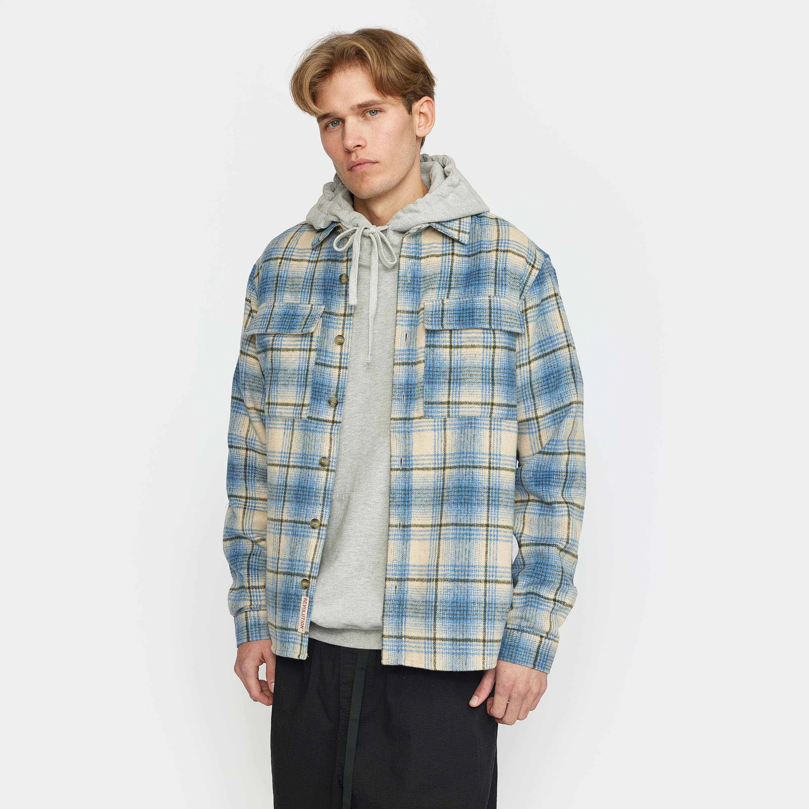 Utility Overshirt / 3141 - Blue sold by Revolution