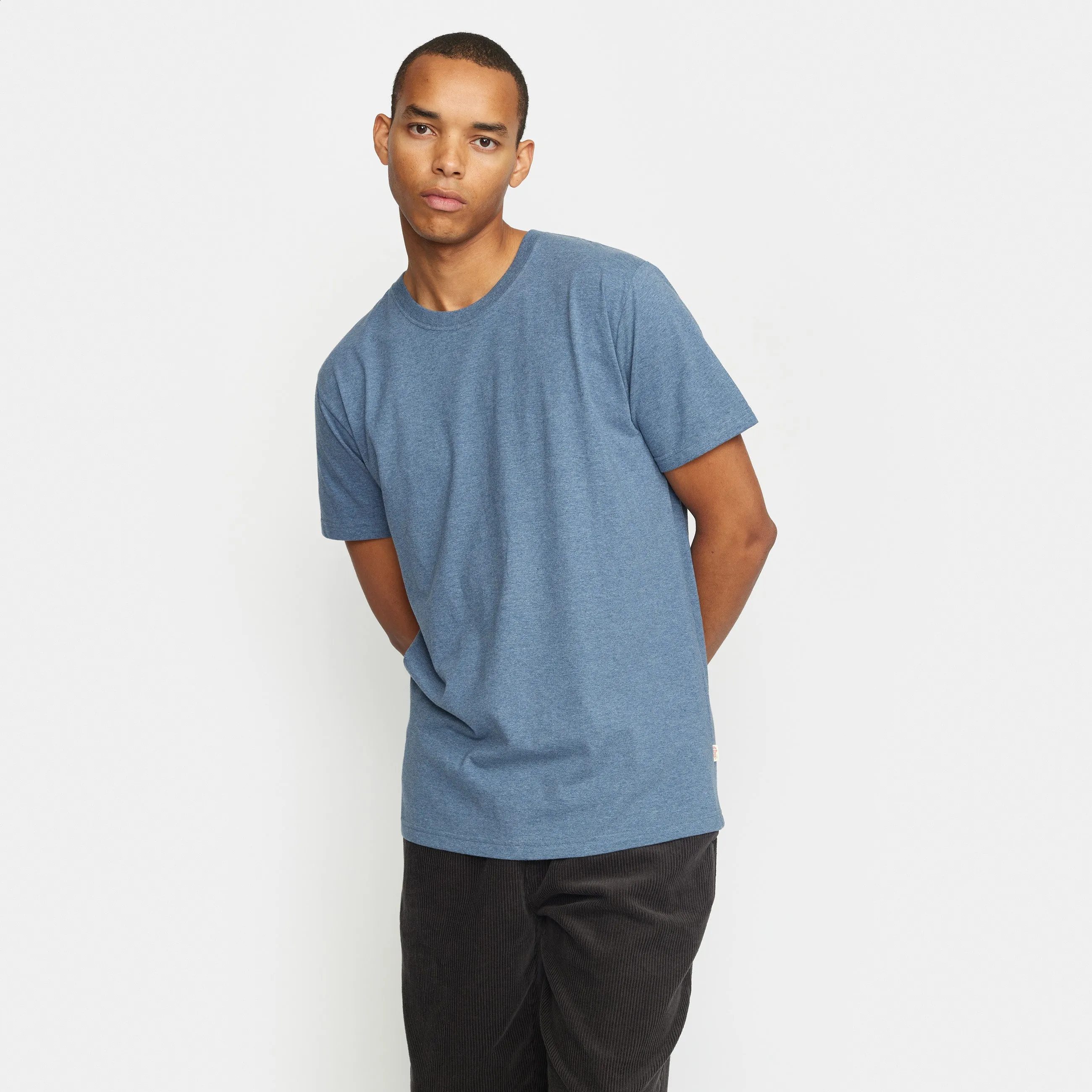 Regular T-shirt / 1051 - Darkblue-melange sold by Revolution product image thumbnail 2