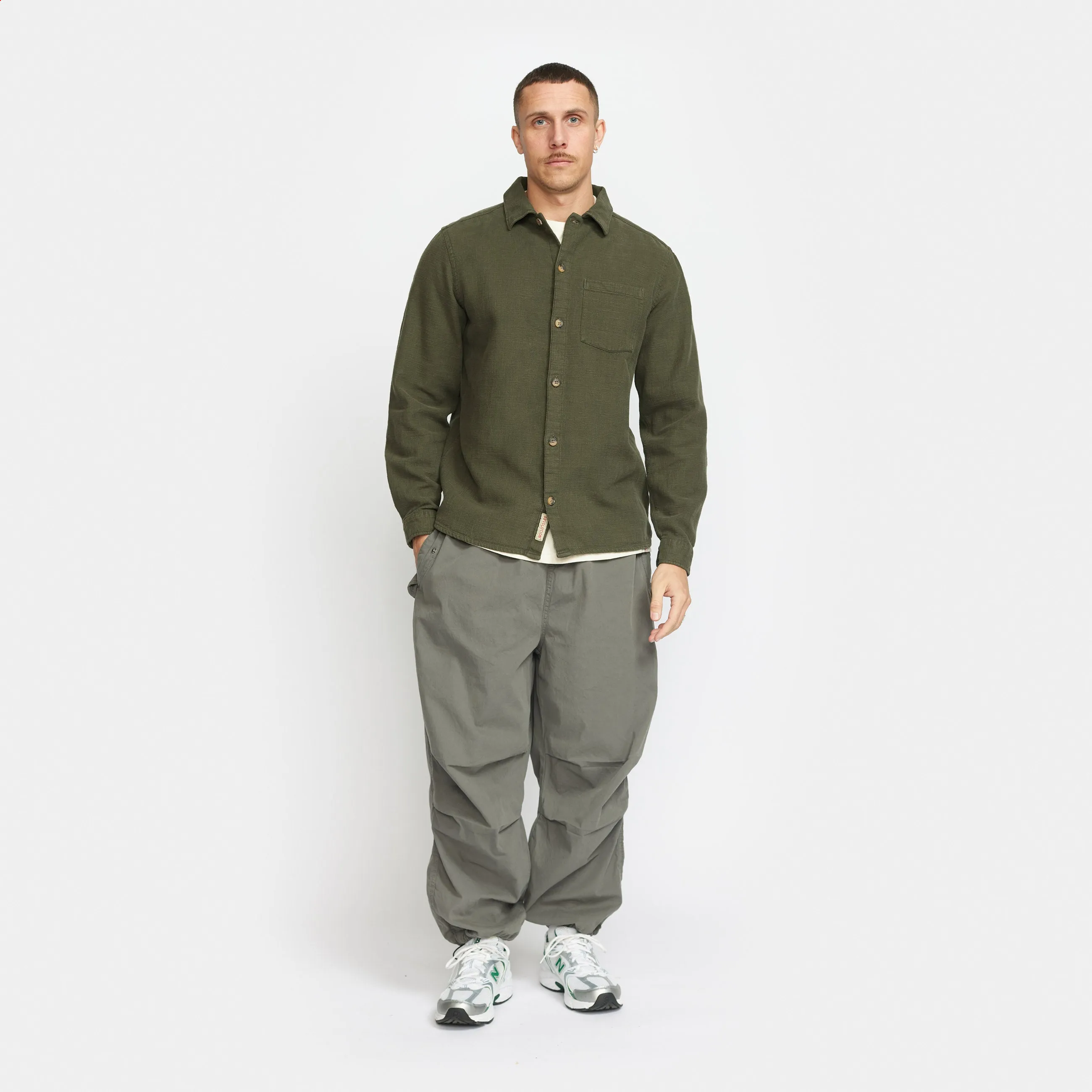 Casual Shirt / 3997 - Army sold by Revolution product image thumbnail 5