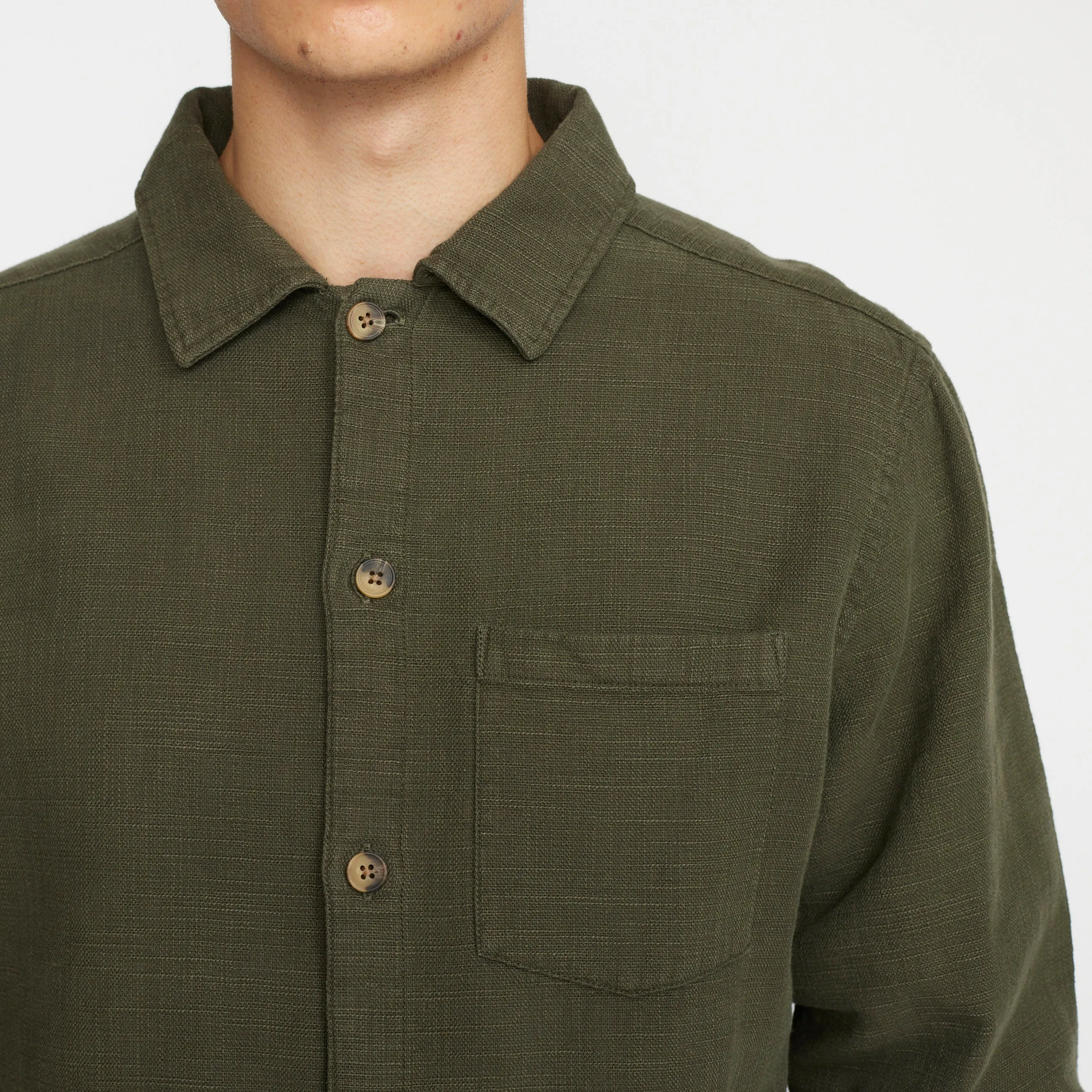 Casual Shirt / 3997 - Army sold by Revolution product image thumbnail 4