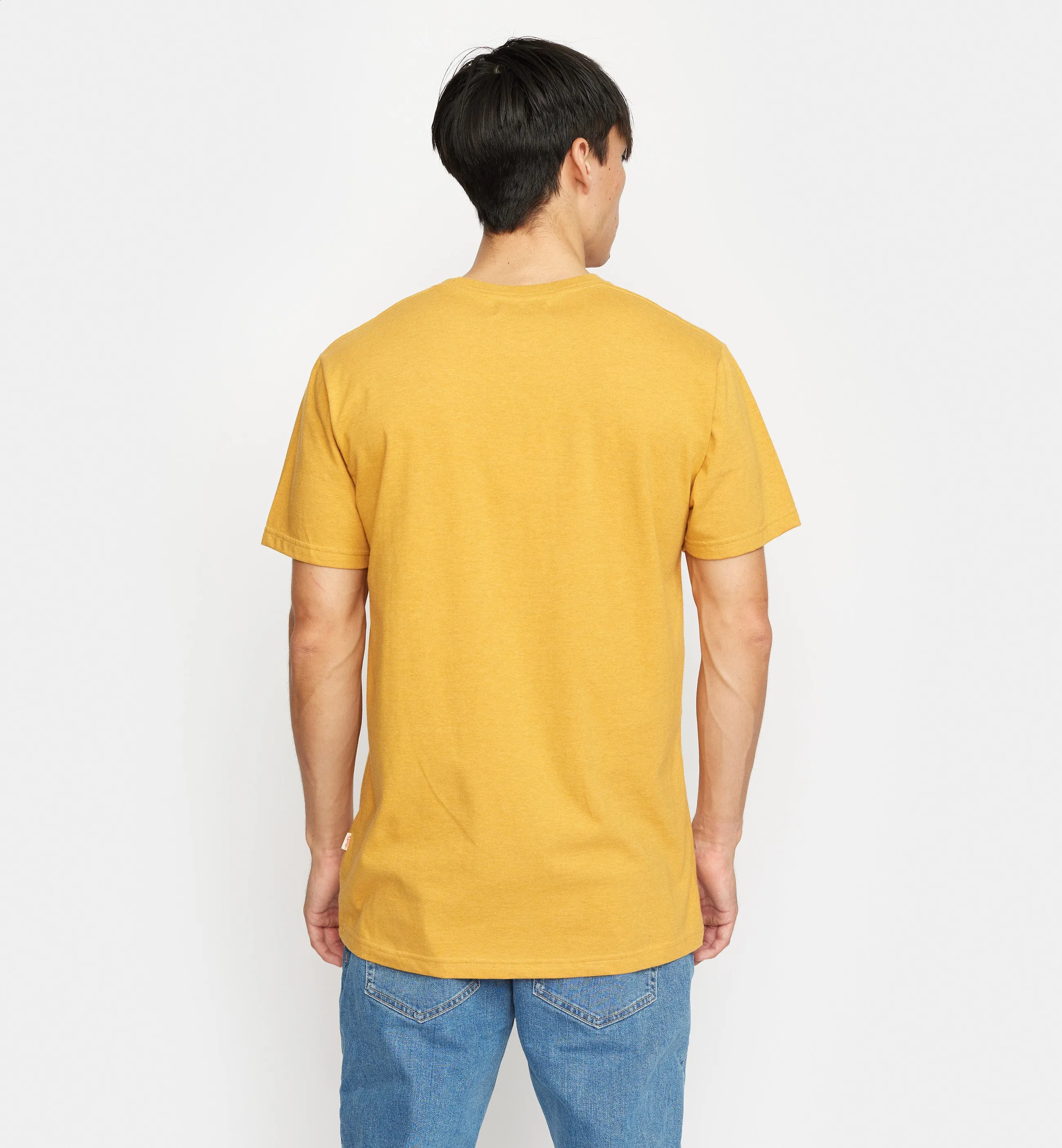 Regular T-shirt / 1051 - Yellow-melange sold by Revolution product image thumbnail 4