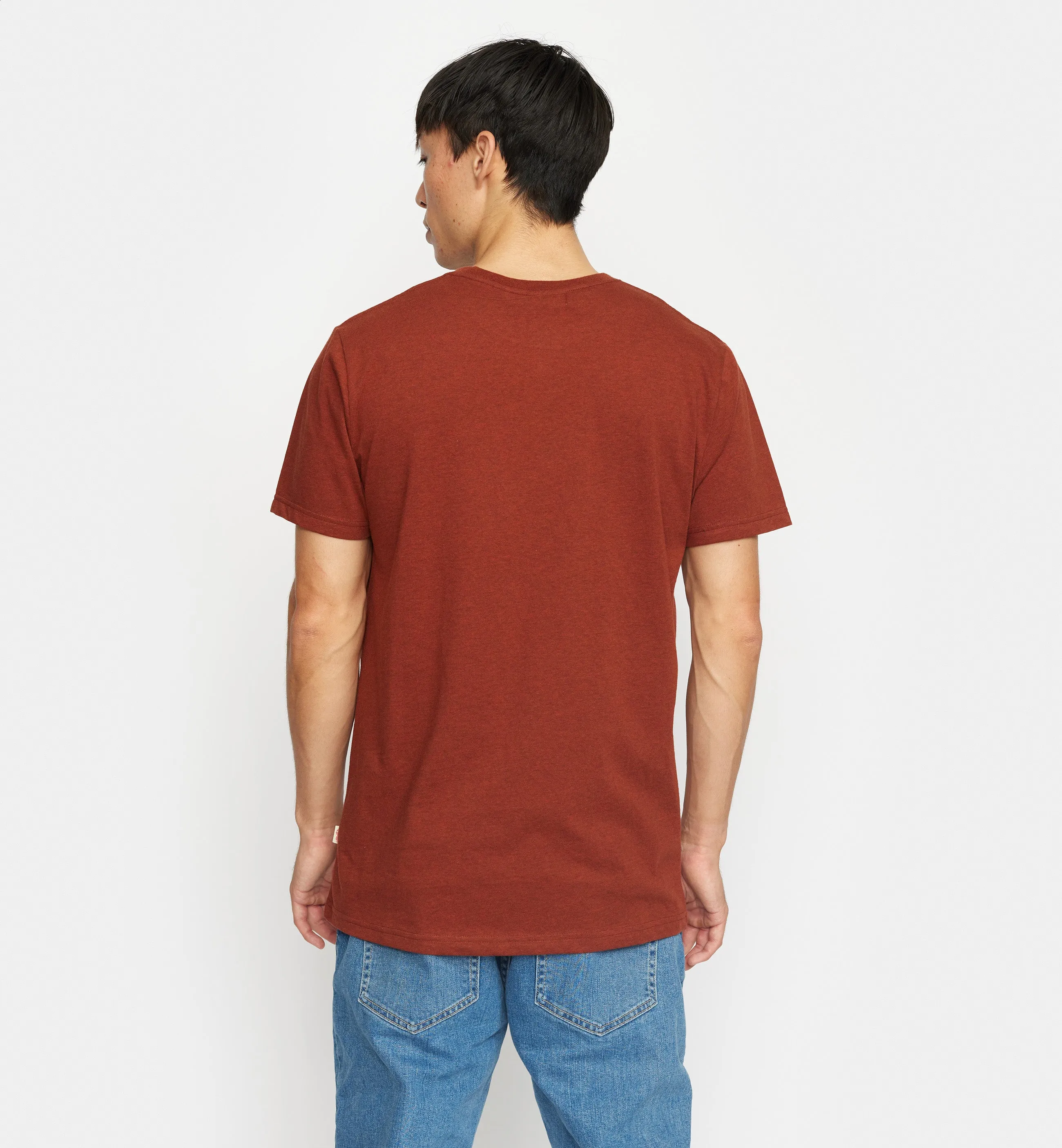 Regular T-shirt / 1051 - Darkred-melange sold by Revolution product image thumbnail 4