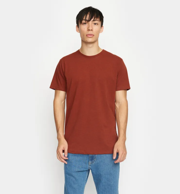 Regular T-shirt / 1051 - Darkred-melange sold by Revolution