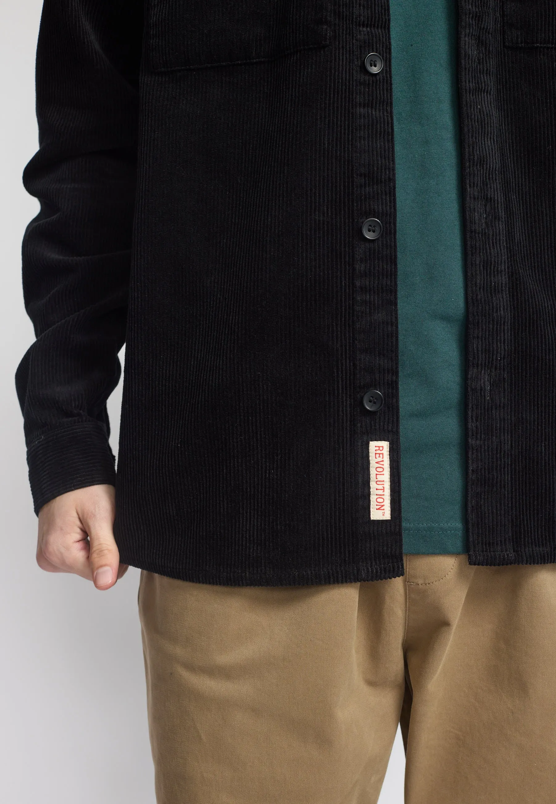 Utility Overshirt / 3776 - Black sold by Revolution product image thumbnail 3