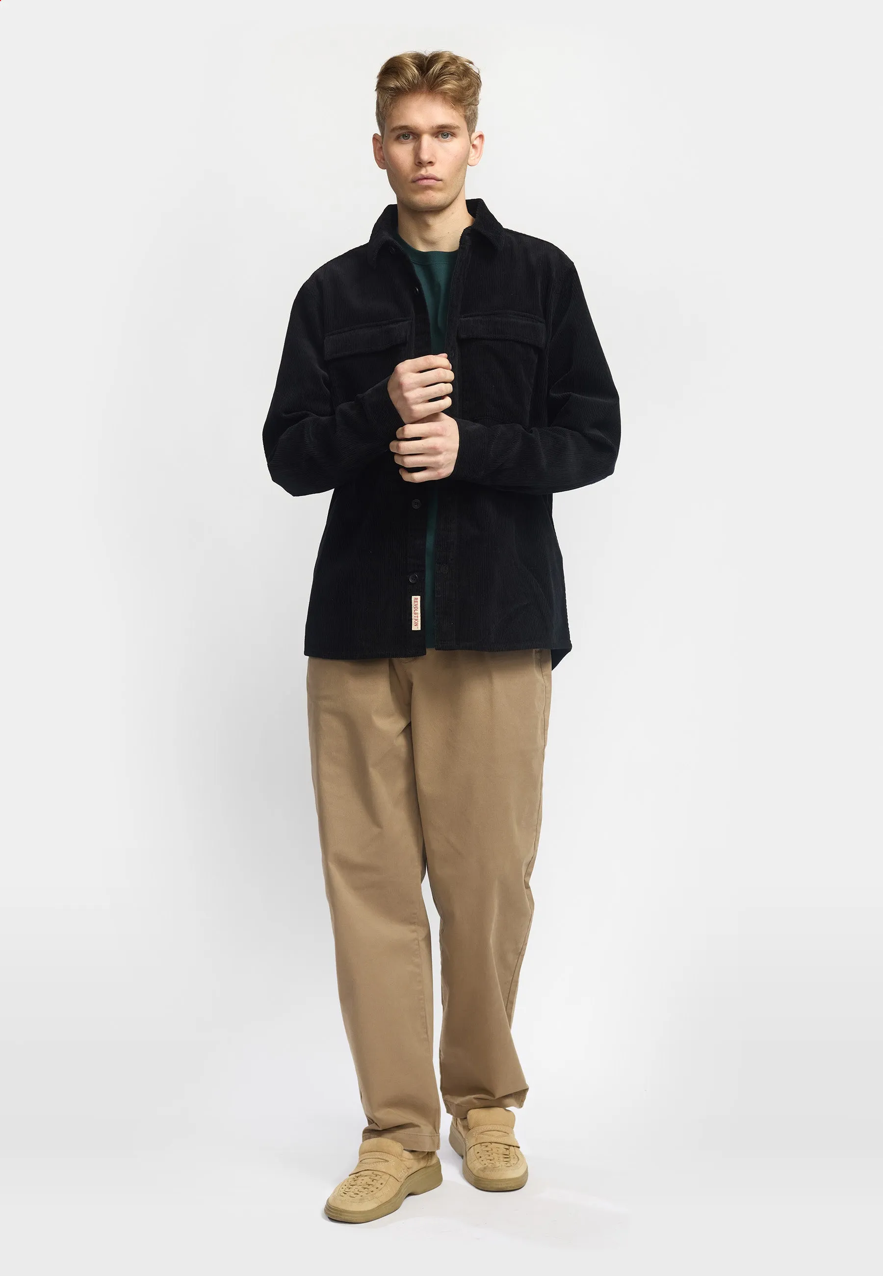 Utility Overshirt / 3776 - Black sold by Revolution product image thumbnail 2