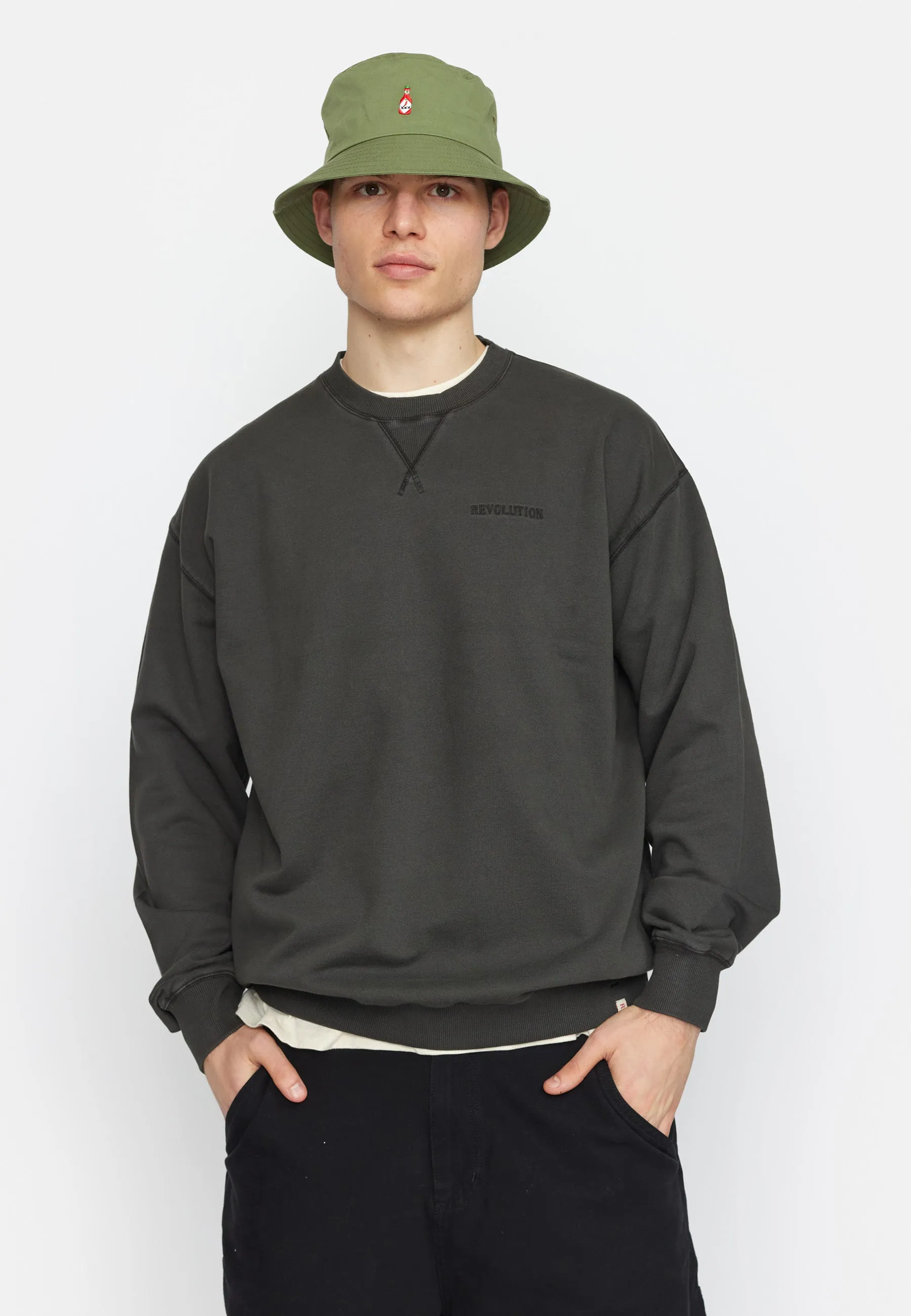 Application Sweatshirt / 2727 REV - Black sold by Revolution product image thumbnail 3