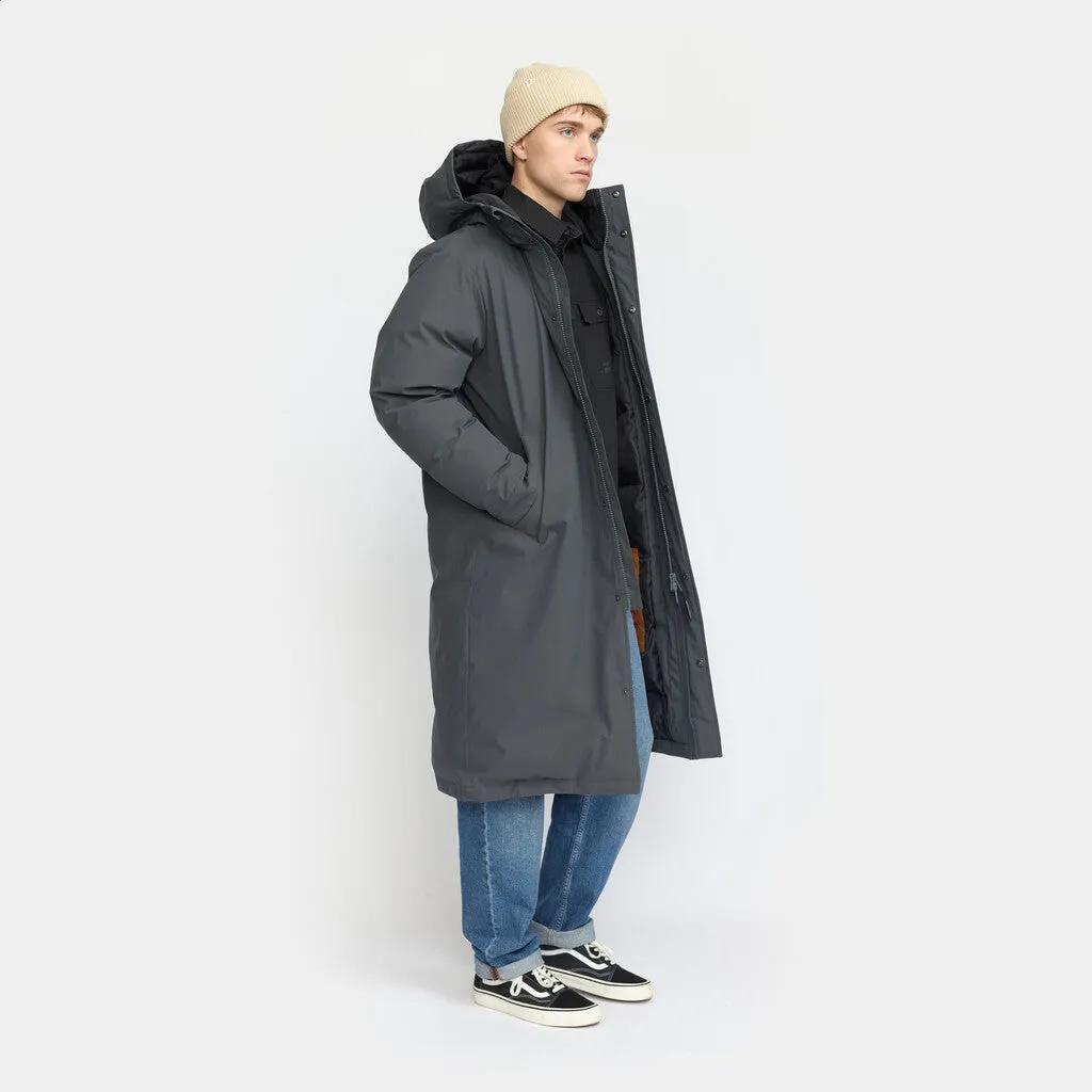 Long Puffer Jacket / 7796 - Darkgrey sold by Revolution product image thumbnail 2