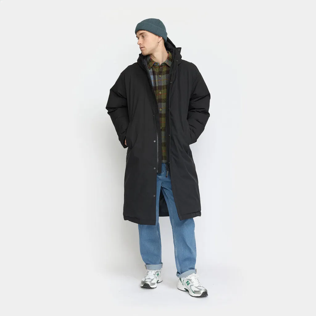 Long Puffer Jacket / 7796 - Black sold by Revolution
