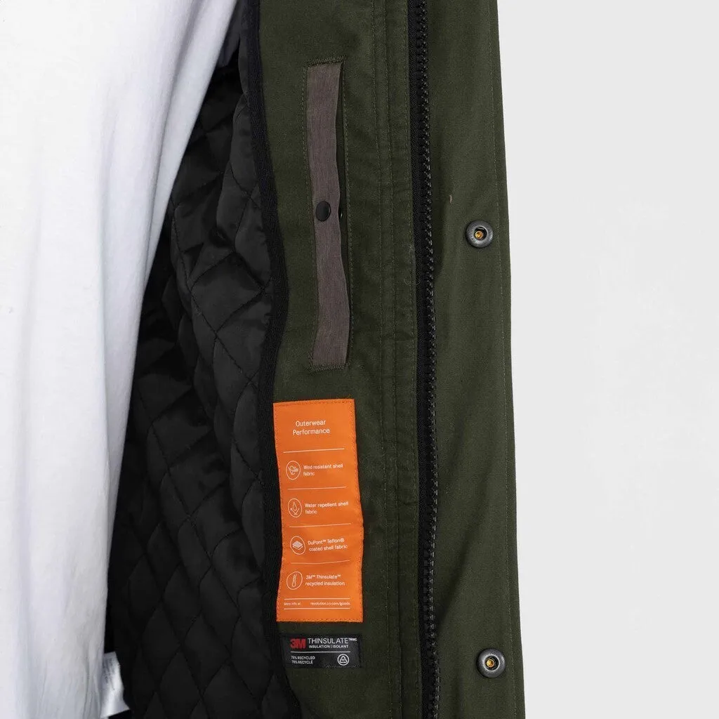 Outdoor Parka / 7443 - Army sold by Revolution product image thumbnail 5