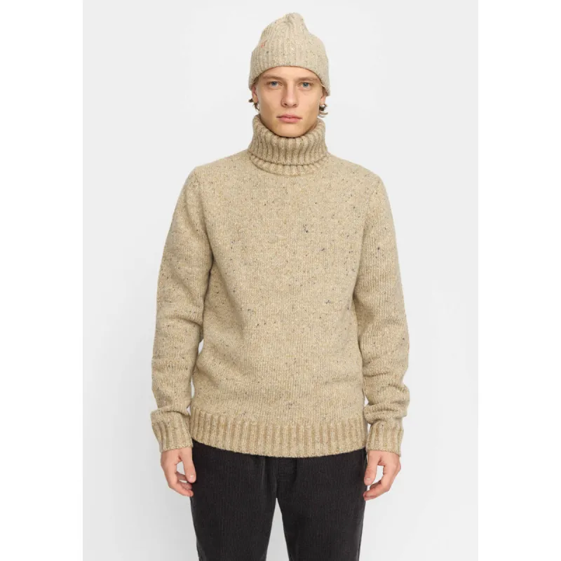 High-neck Sweather / 6568 - Offwhite sold by Revolution