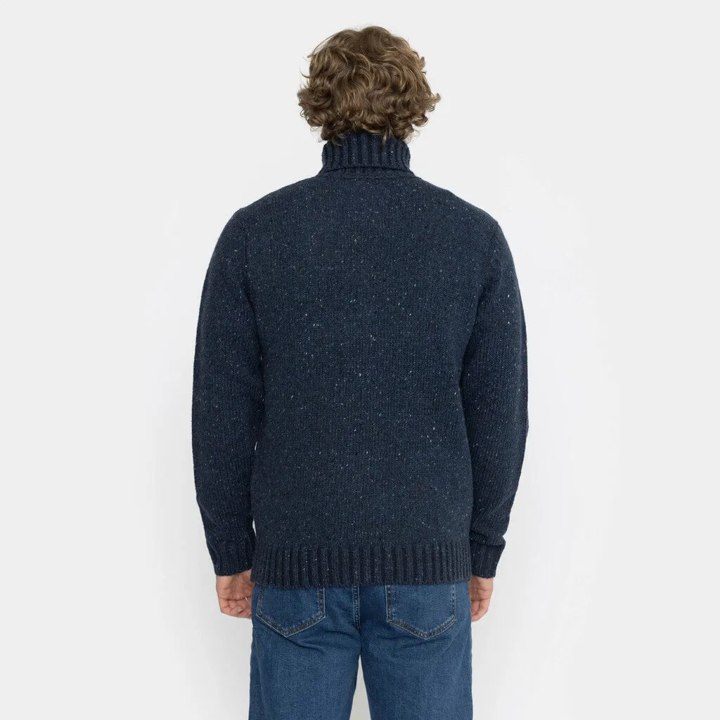 High-neck Sweather / 6568 - Navy sold by Revolution product image thumbnail 3