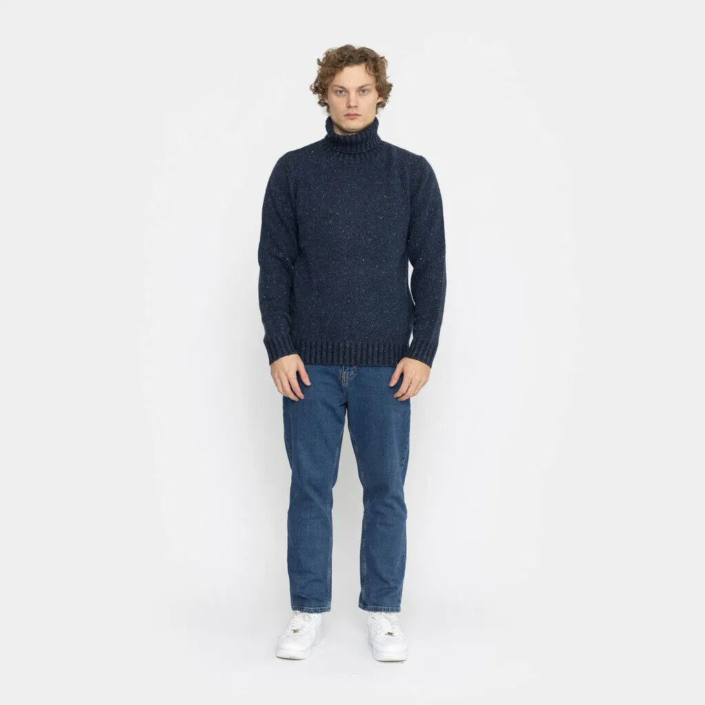 High-neck Sweather / 6568 - Navy sold by Revolution product image thumbnail 2