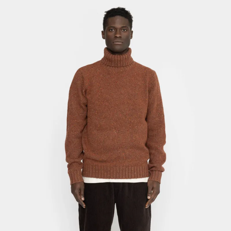 High-neck Sweather / 6568 - Darkred sold by Revolution