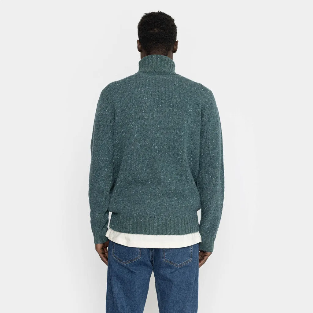 High-neck Sweather / 6568 - Darkpetrol sold by Revolution product image thumbnail 3