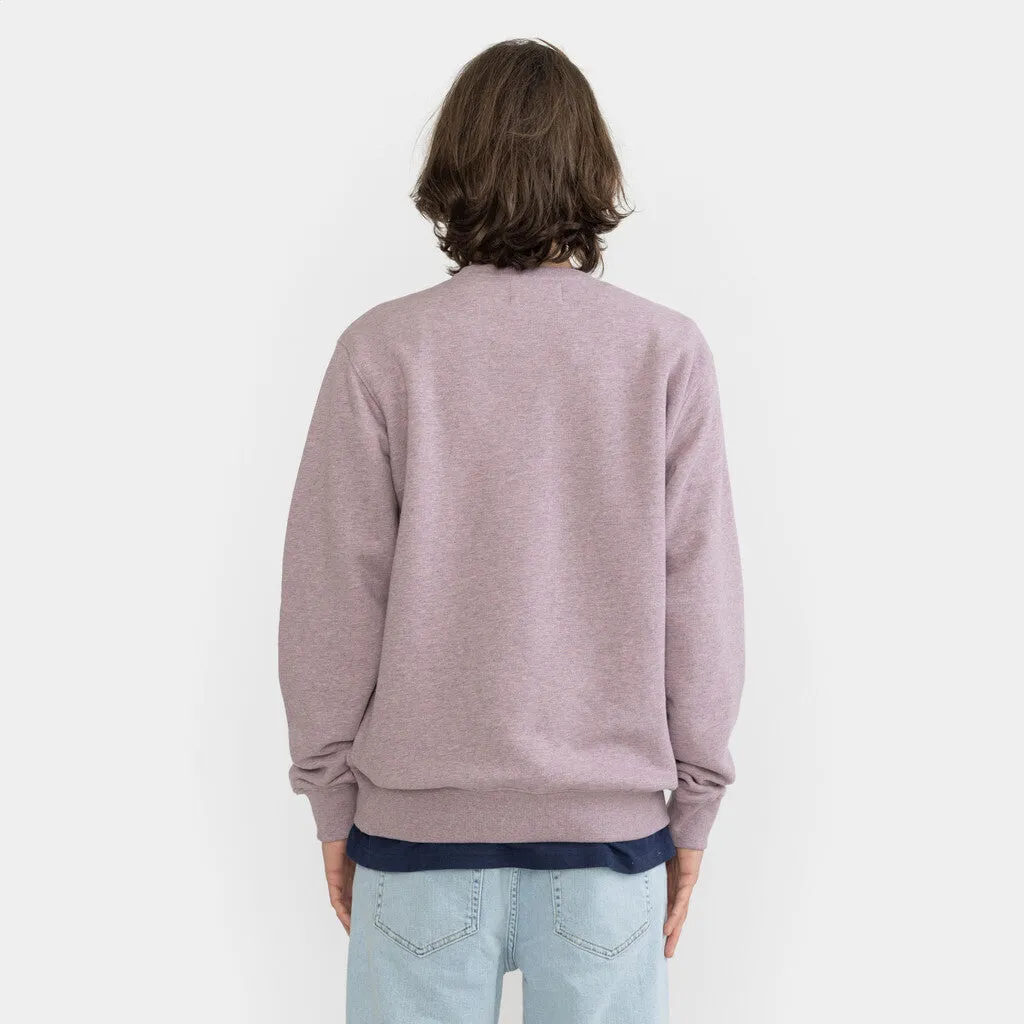 Regular Crewneck / 2062 REV - Purple-melange sold by Revolution product image thumbnail 2