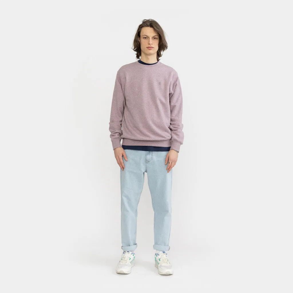 Regular Crewneck / 2062 REV - Purple-melange sold by Revolution product image thumbnail 5