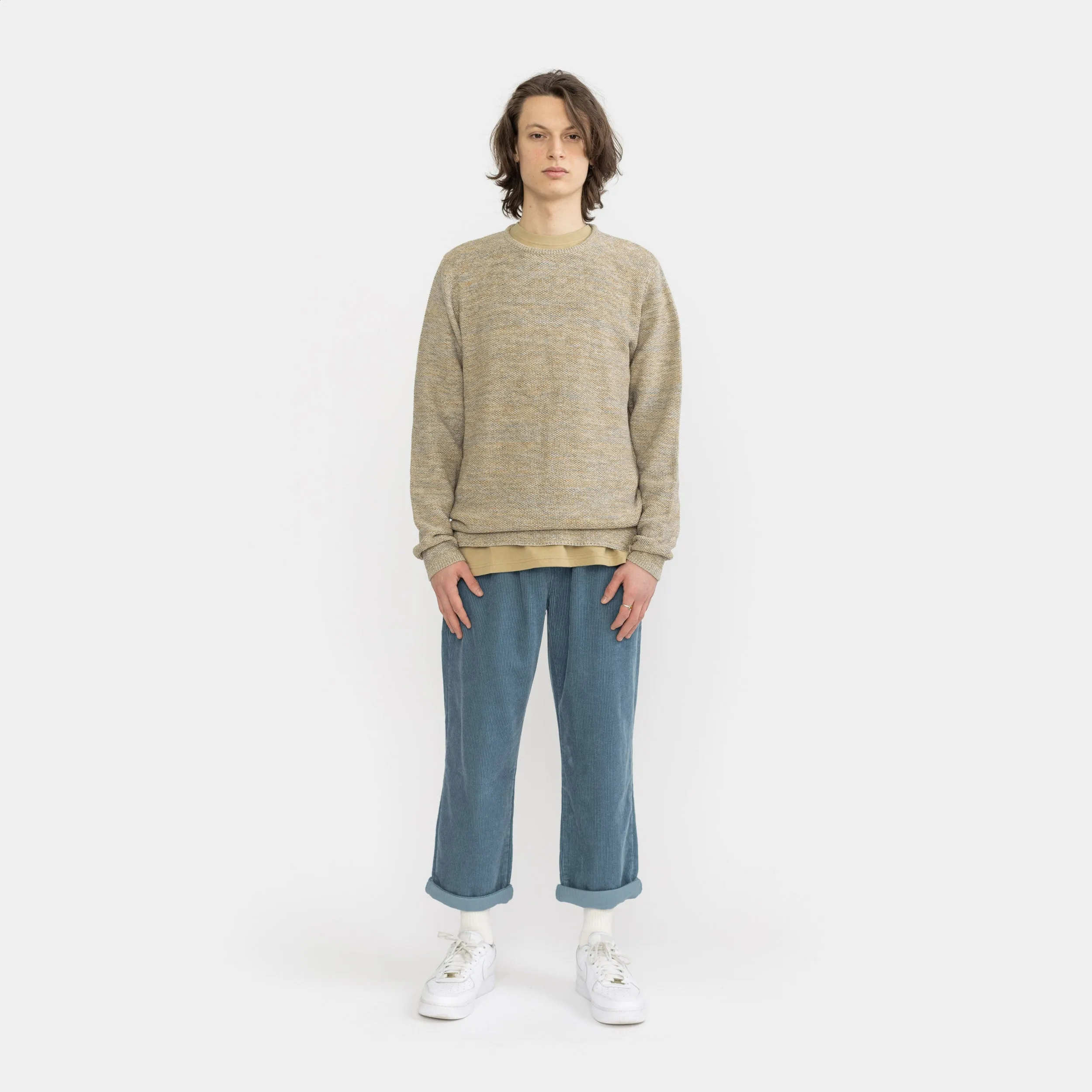 Knit Sweater / 6009 - Khaki sold by Revolution product image thumbnail 4