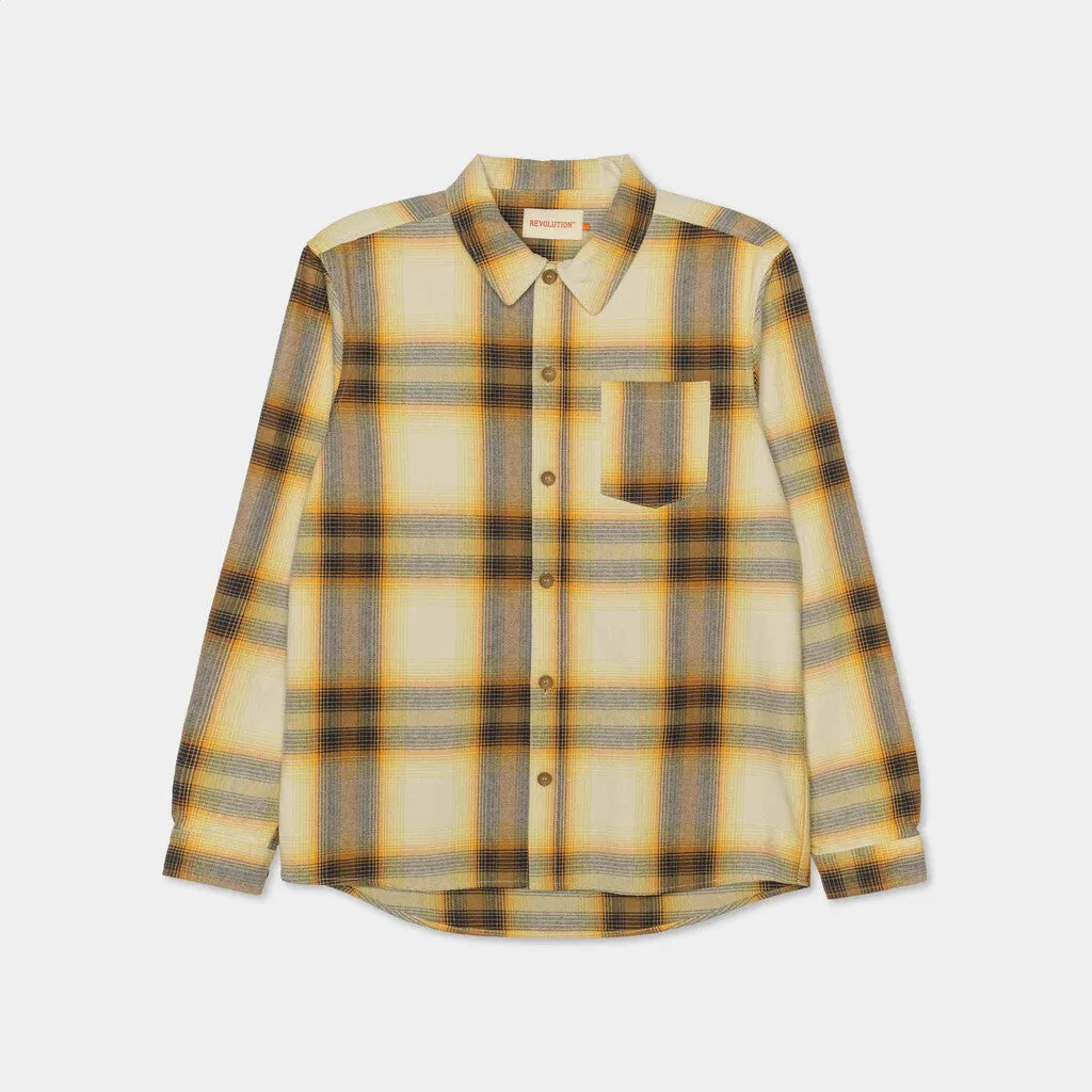 Casual Overshirt / 3974 - Yellow sold by Revolution product image thumbnail 5