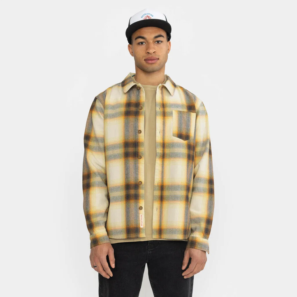 Casual Overshirt / 3974 - Yellow sold by Revolution