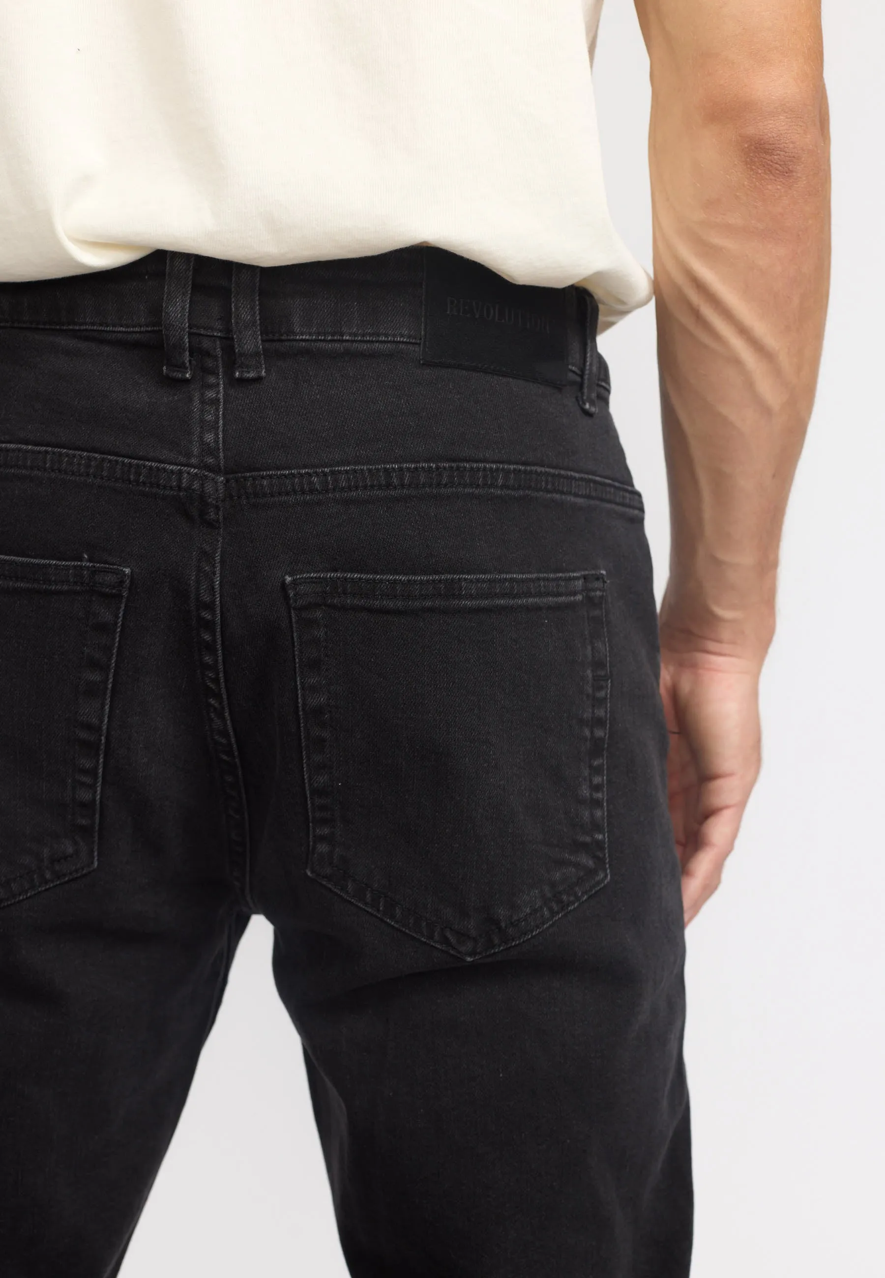 Loose-fit Jeans / 5272 - Black sold by Revolution product image thumbnail 4