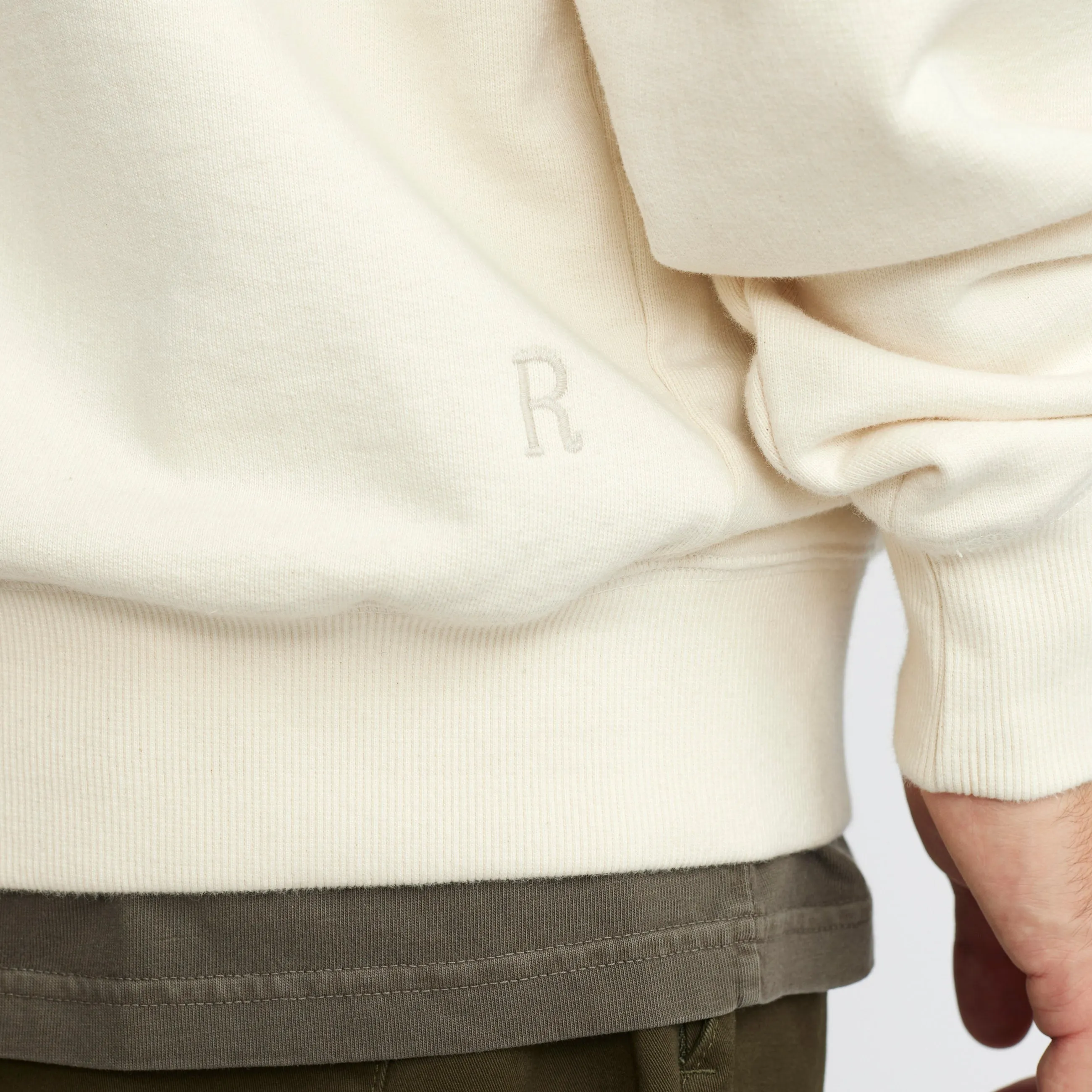 Loose Crewneck / 2060 REV - Offwhite sold by Revolution product image thumbnail 2