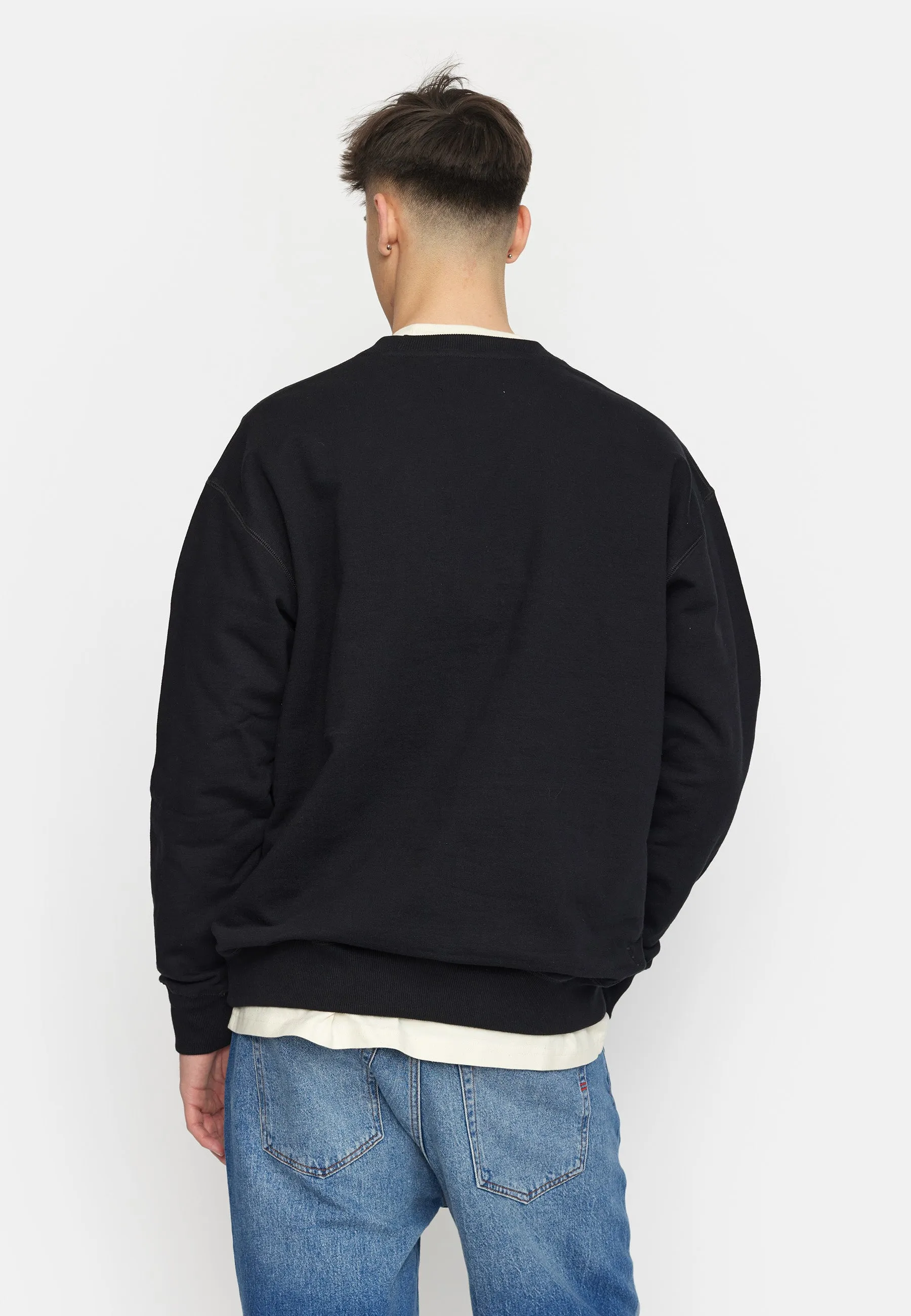 Loose Crewneck / 2060 REV - Black sold by Revolution product image thumbnail 3