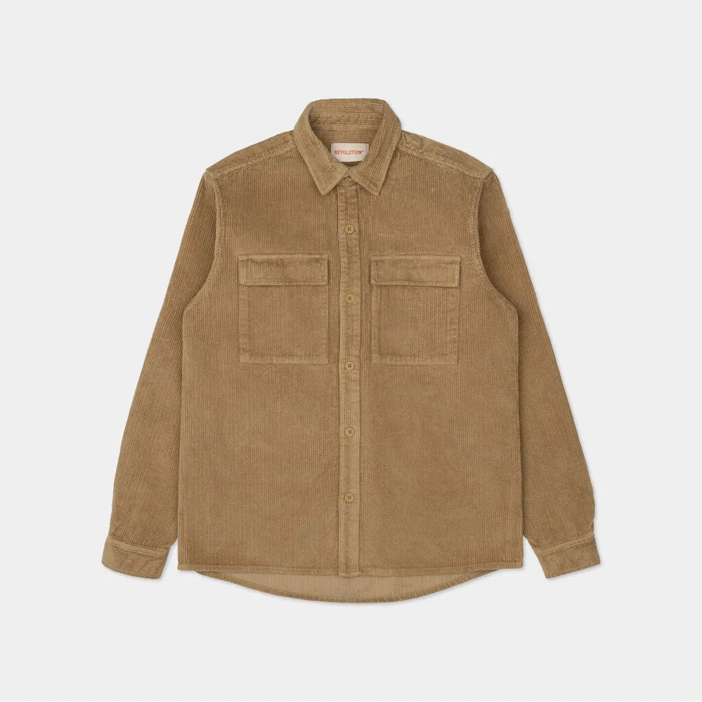 Utility Overshirt / 3776 - Lightbrown sold by Revolution product image thumbnail 5