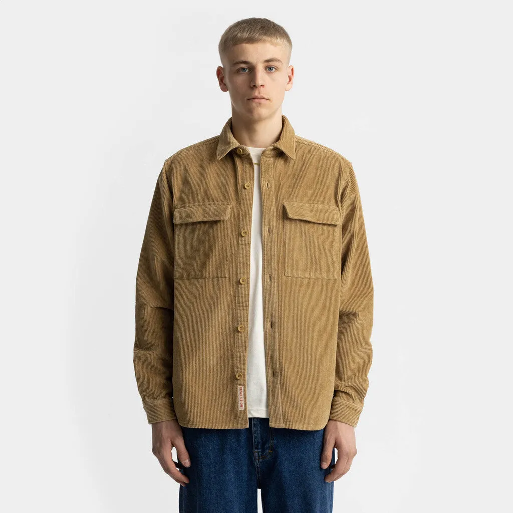 Utility Overshirt / 3776 - Lightbrown sold by Revolution