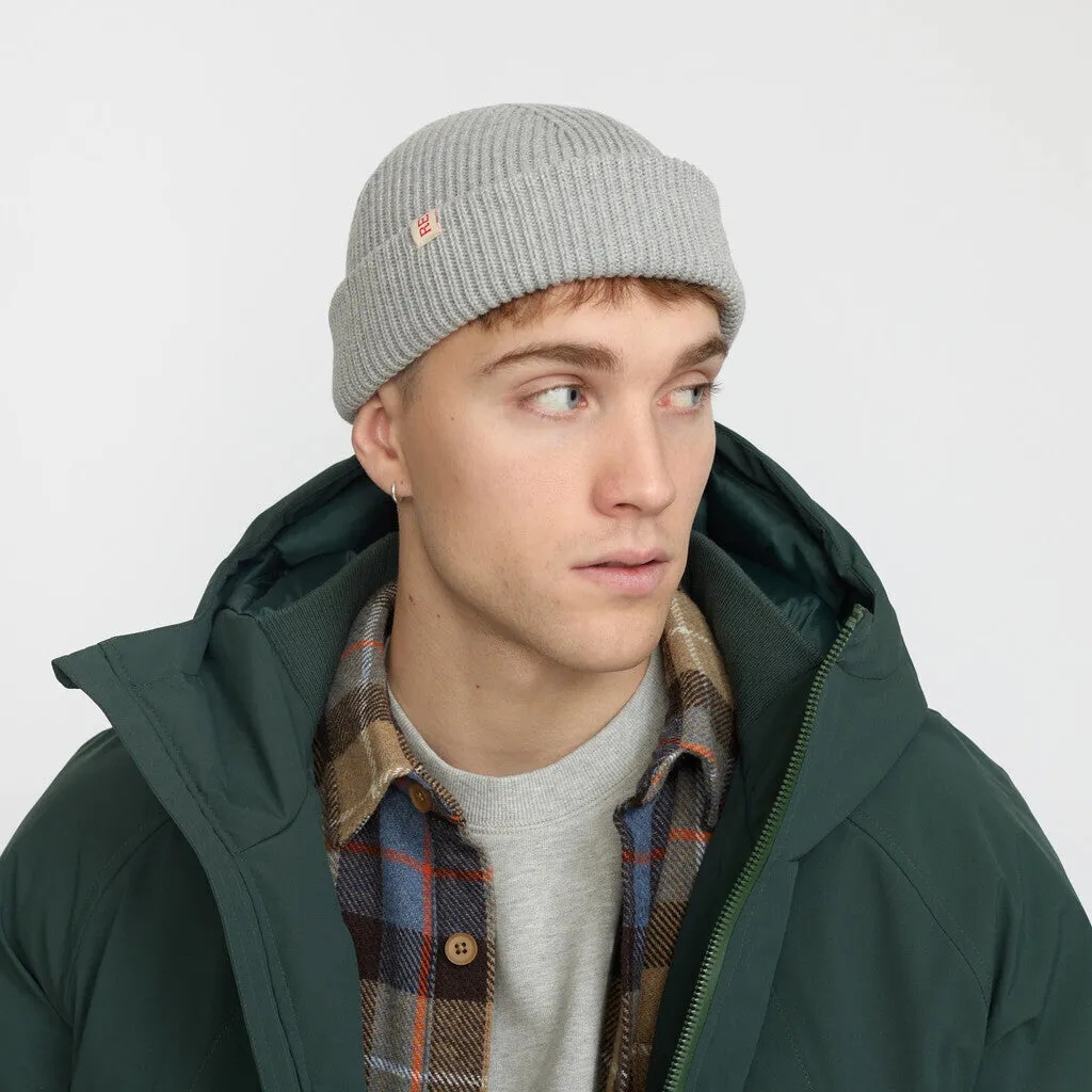 Fisherman Beanie / 9324 - Grey-melange sold by Revolution product image thumbnail 5