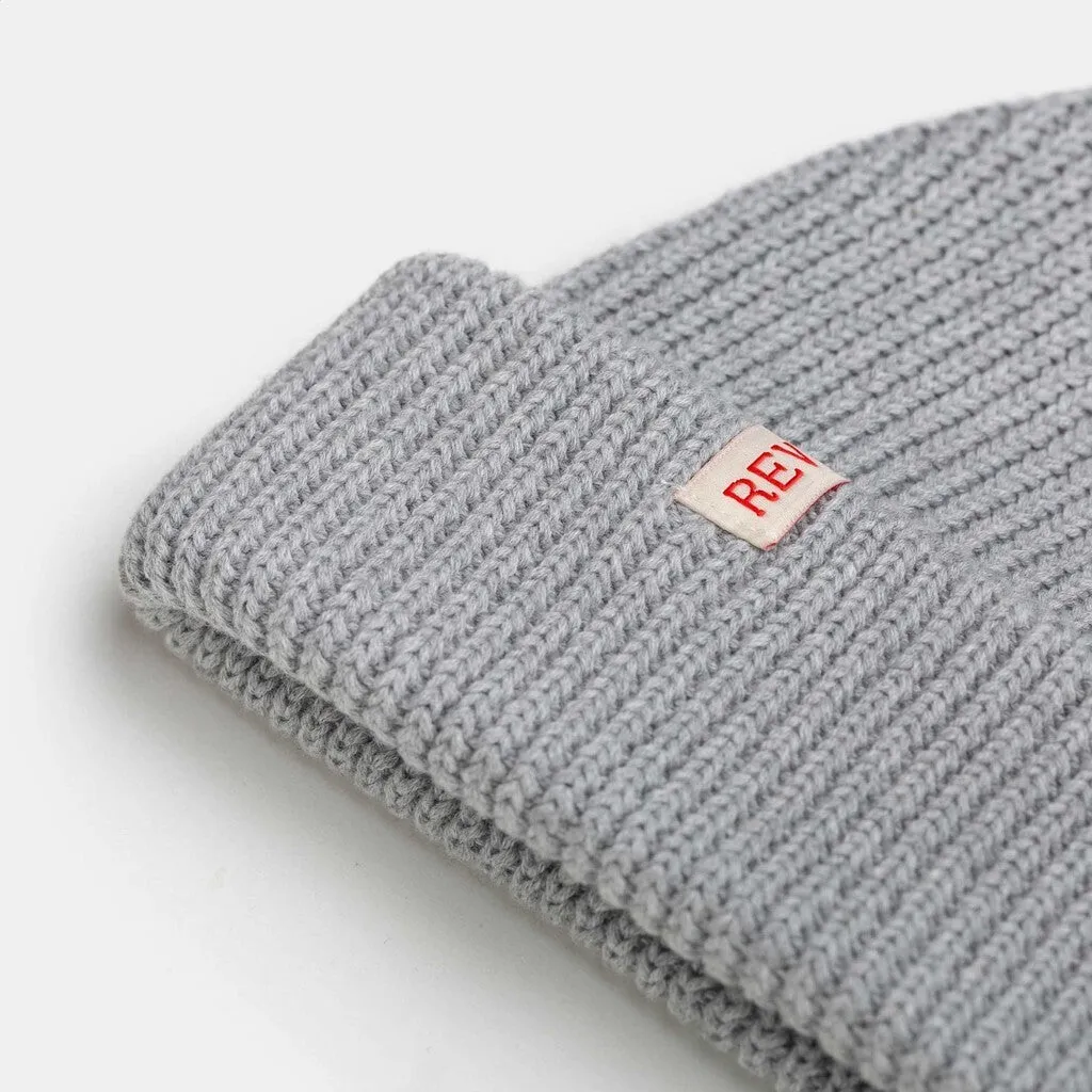 Fisherman Beanie / 9324 - Grey-melange sold by Revolution product image thumbnail 2