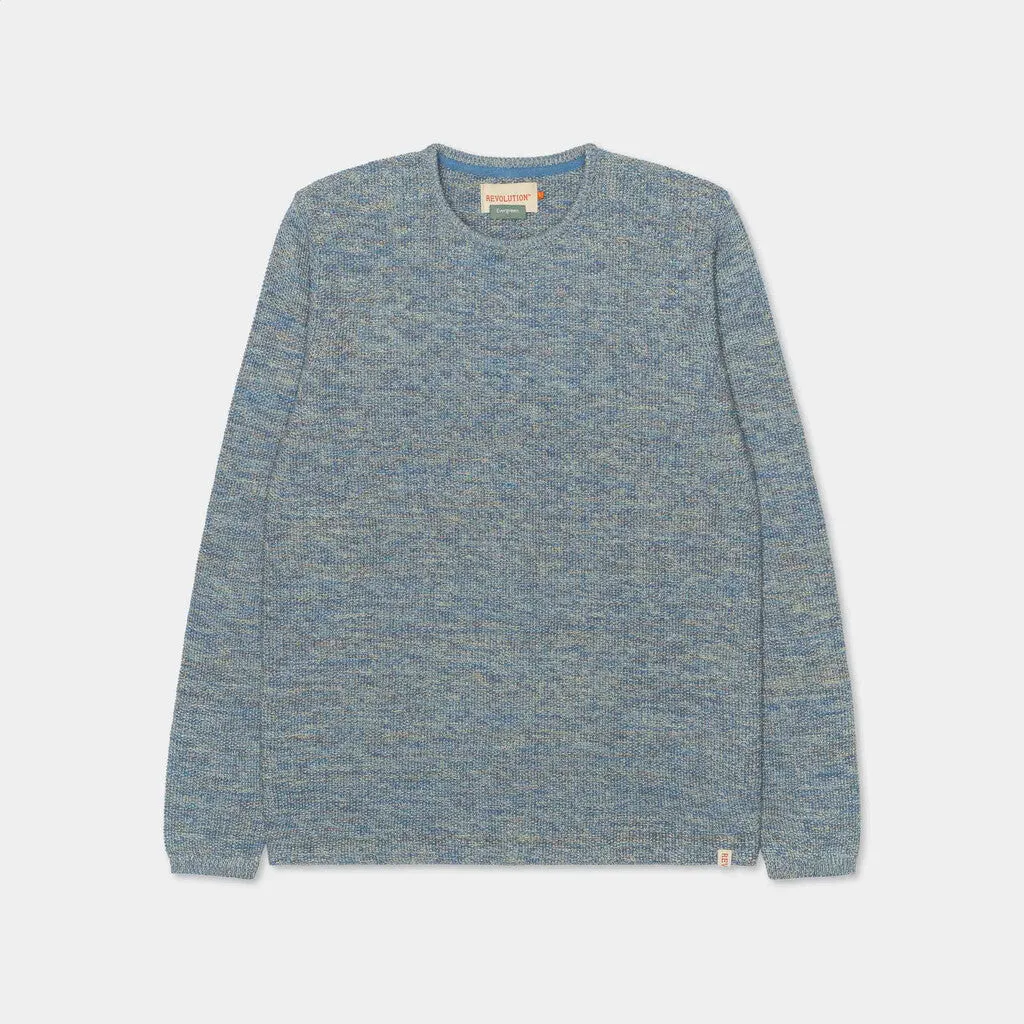 Knit Sweater / 6009 - Blue sold by Revolution product image thumbnail 5