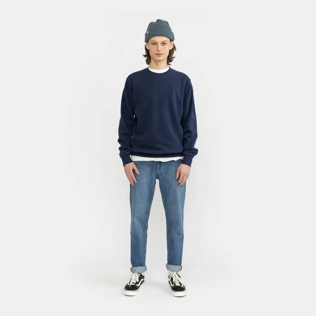 Regular Crewneck / 2062 REV - Navy-melange sold by Revolution product image thumbnail 5