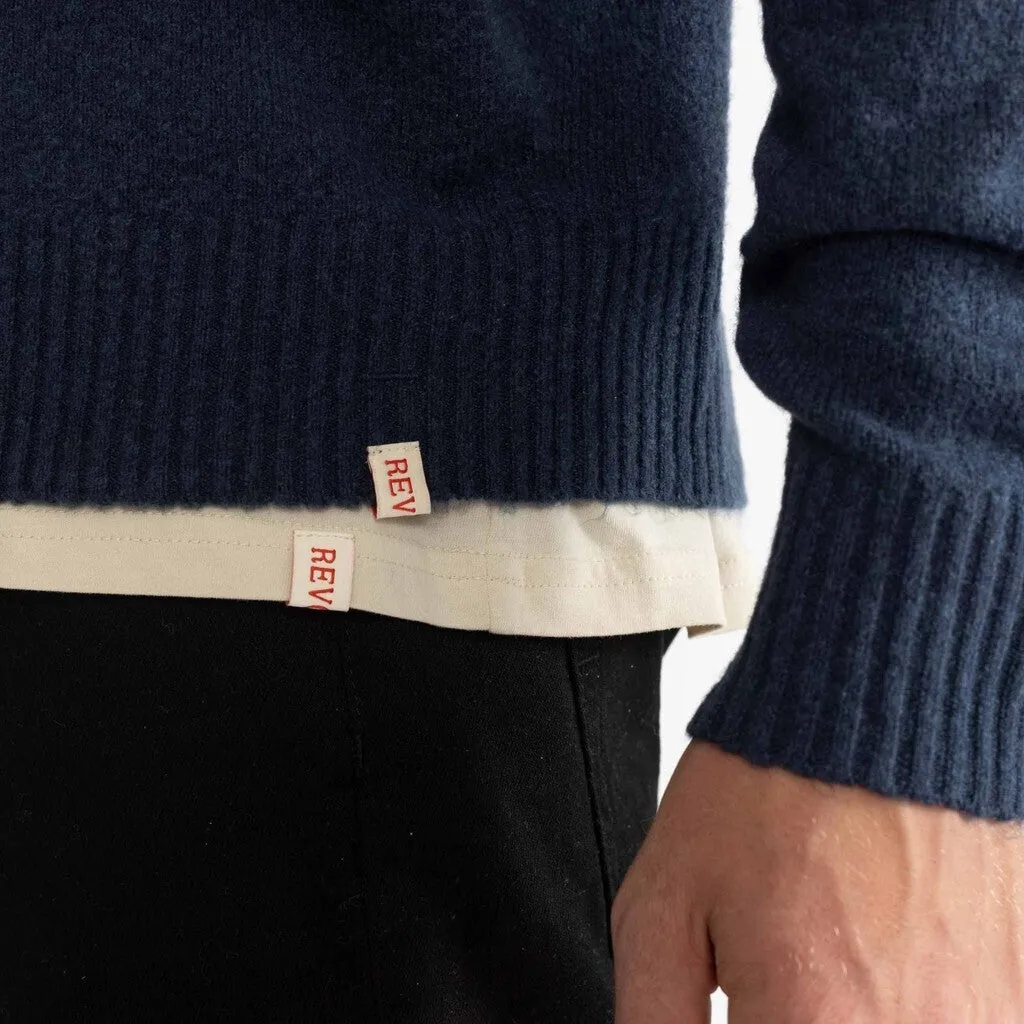 Knit Sweater / 6537 - Darknavy sold by Revolution product image thumbnail 4