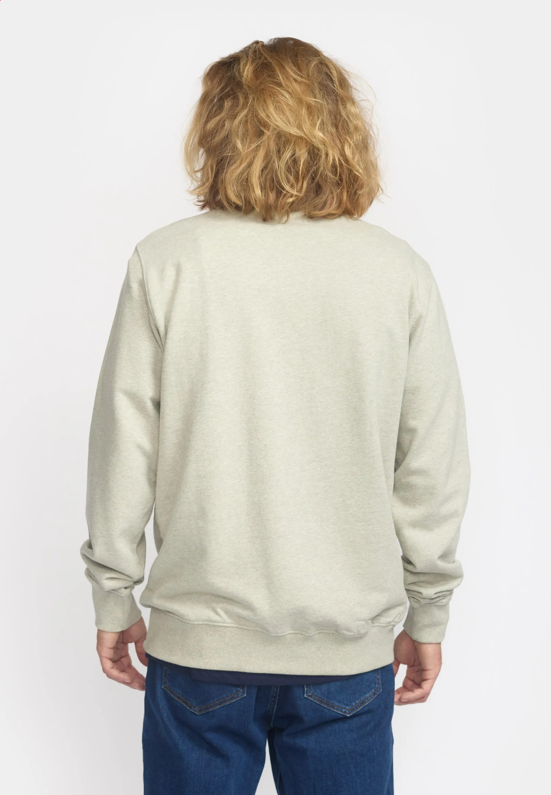 Application Sweatshirt / 2779 PUC - Lightgreen-melange sold by Revolution product image thumbnail 5