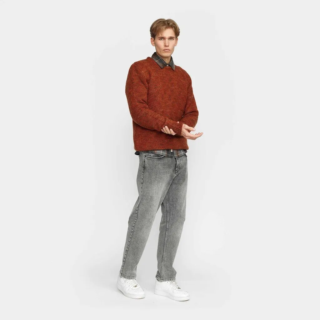 Knit Sweater / 6528 - Darkred sold by Revolution product image thumbnail 2