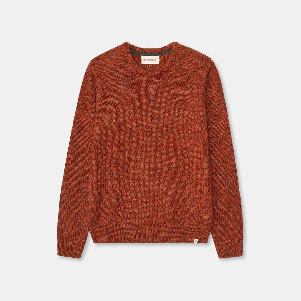 Knit Sweater / 6528 - Darkred sold by Revolution product image thumbnail 5