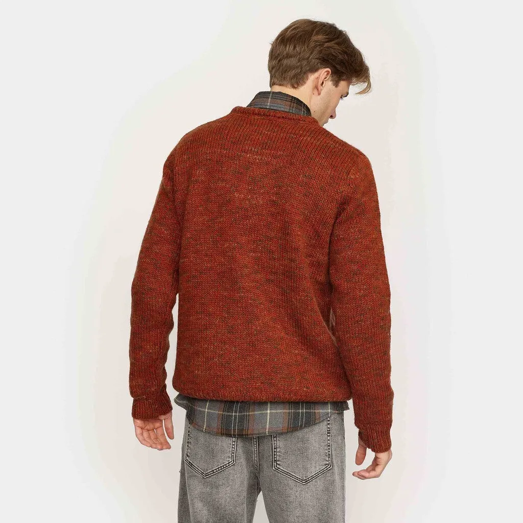 Knit Sweater / 6528 - Darkred sold by Revolution product image thumbnail 3