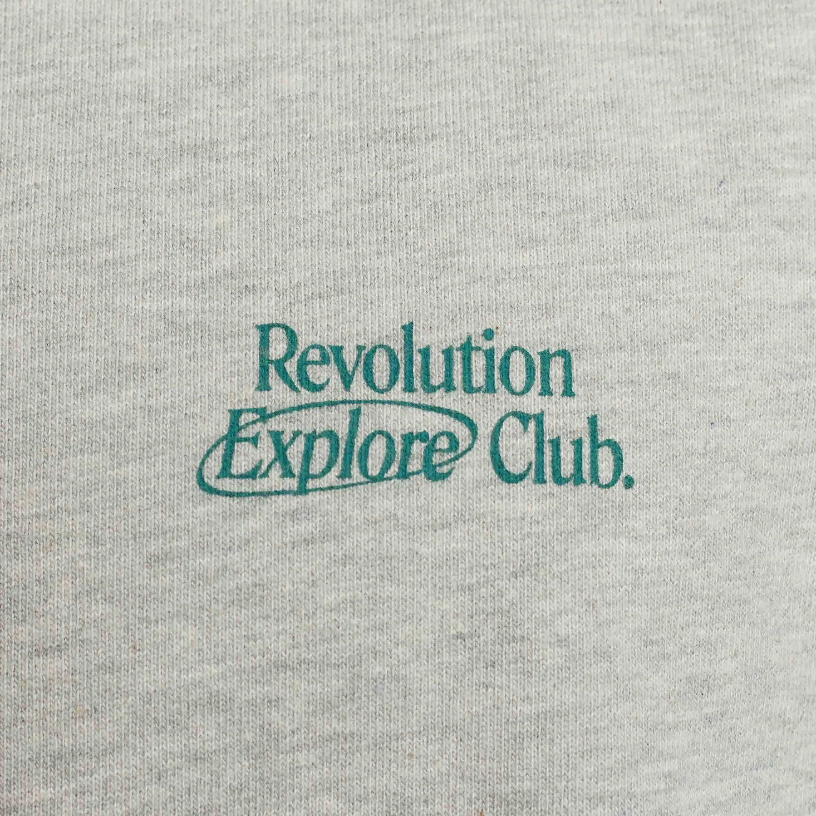 Printed Crewneck / 2780 HOR - Grey-melange sold by Revolution product image thumbnail 5