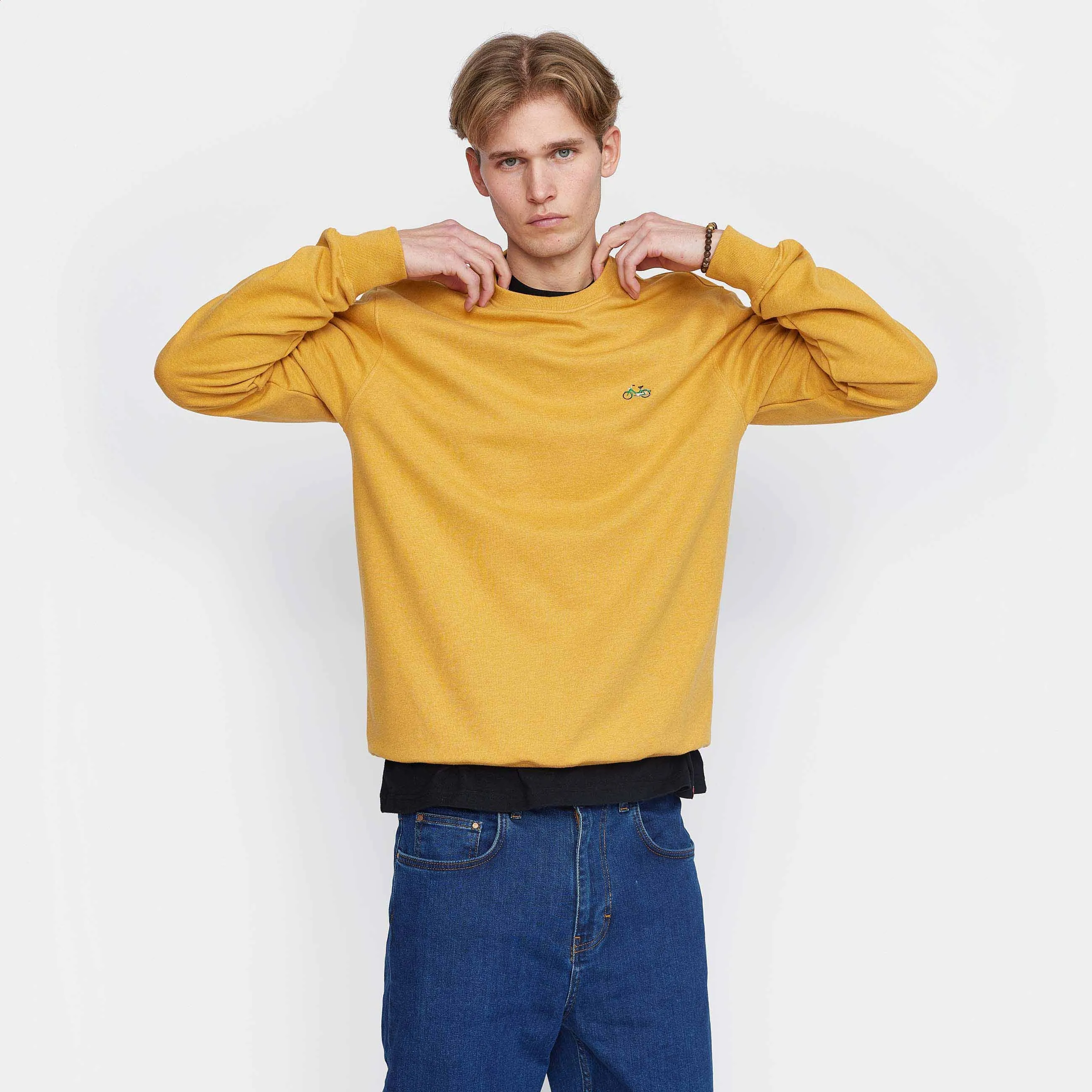 Application Sweatshirt / 2779 PUC - Yellow-melange sold by Revolution product image thumbnail 3