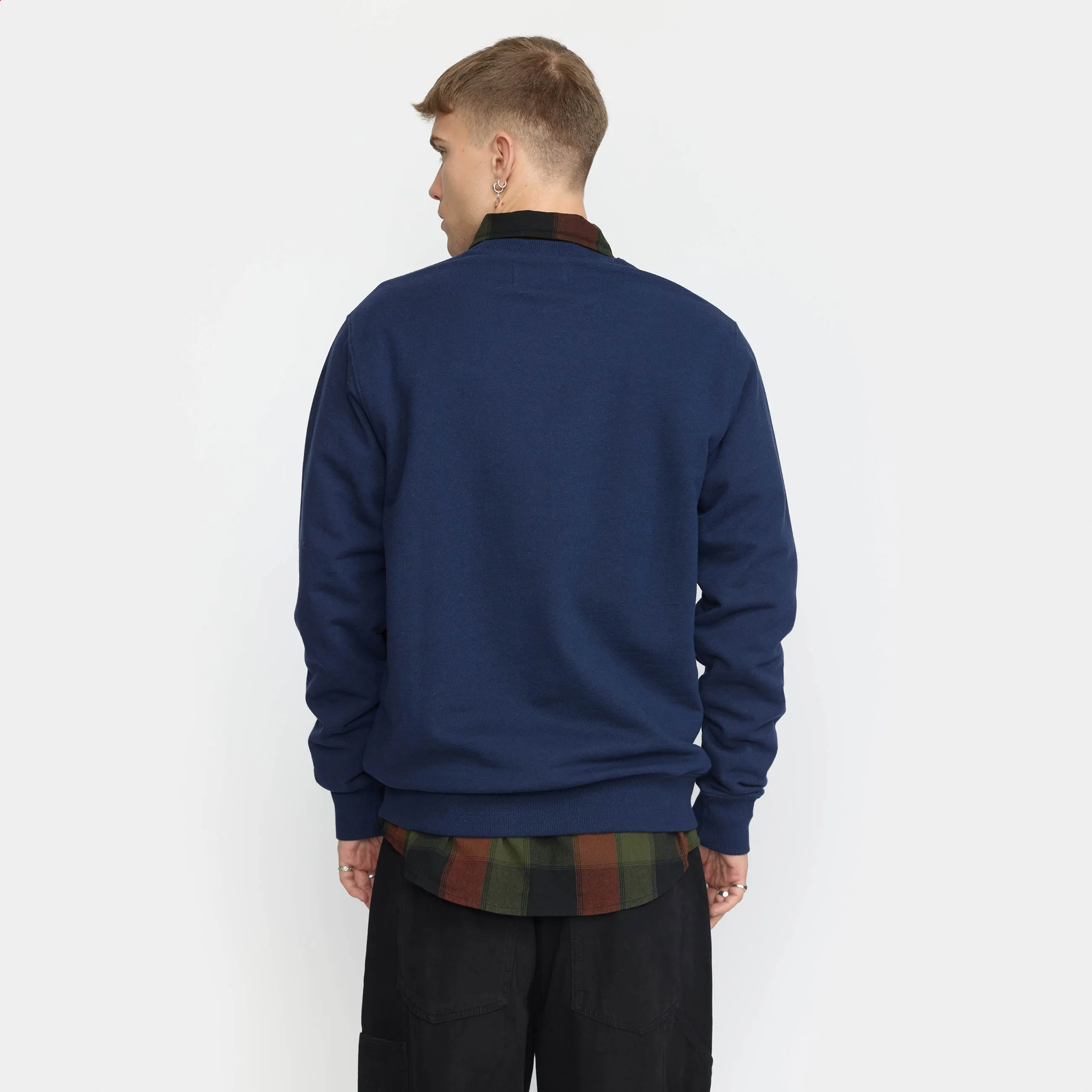 Application Sweatshirt / 2779 PUC - Navy-melange sold by Revolution product image thumbnail 5