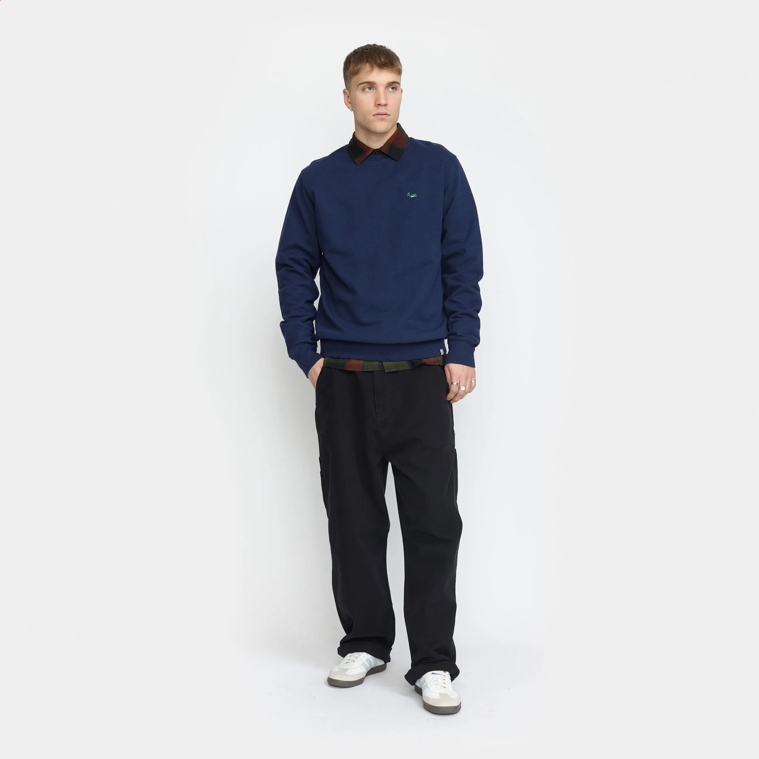 Application Sweatshirt / 2779 PUC - Navy-melange sold by Revolution product image thumbnail 4
