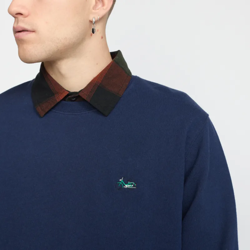 Application Sweatshirt / 2779 PUC - Navy-melange sold by Revolution