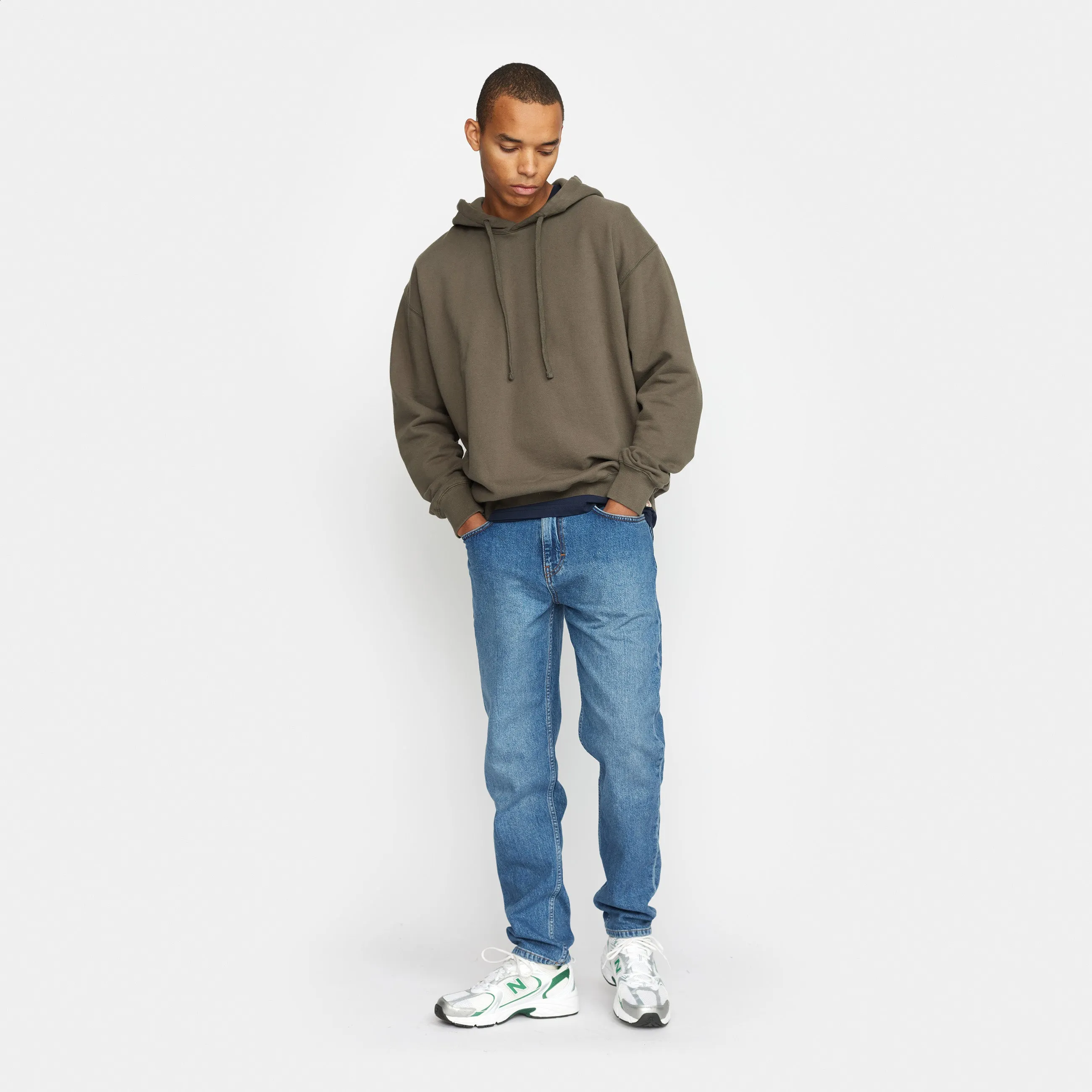 Loose Hoodie / 2061 REV - Grey sold by Revolution product image thumbnail 4